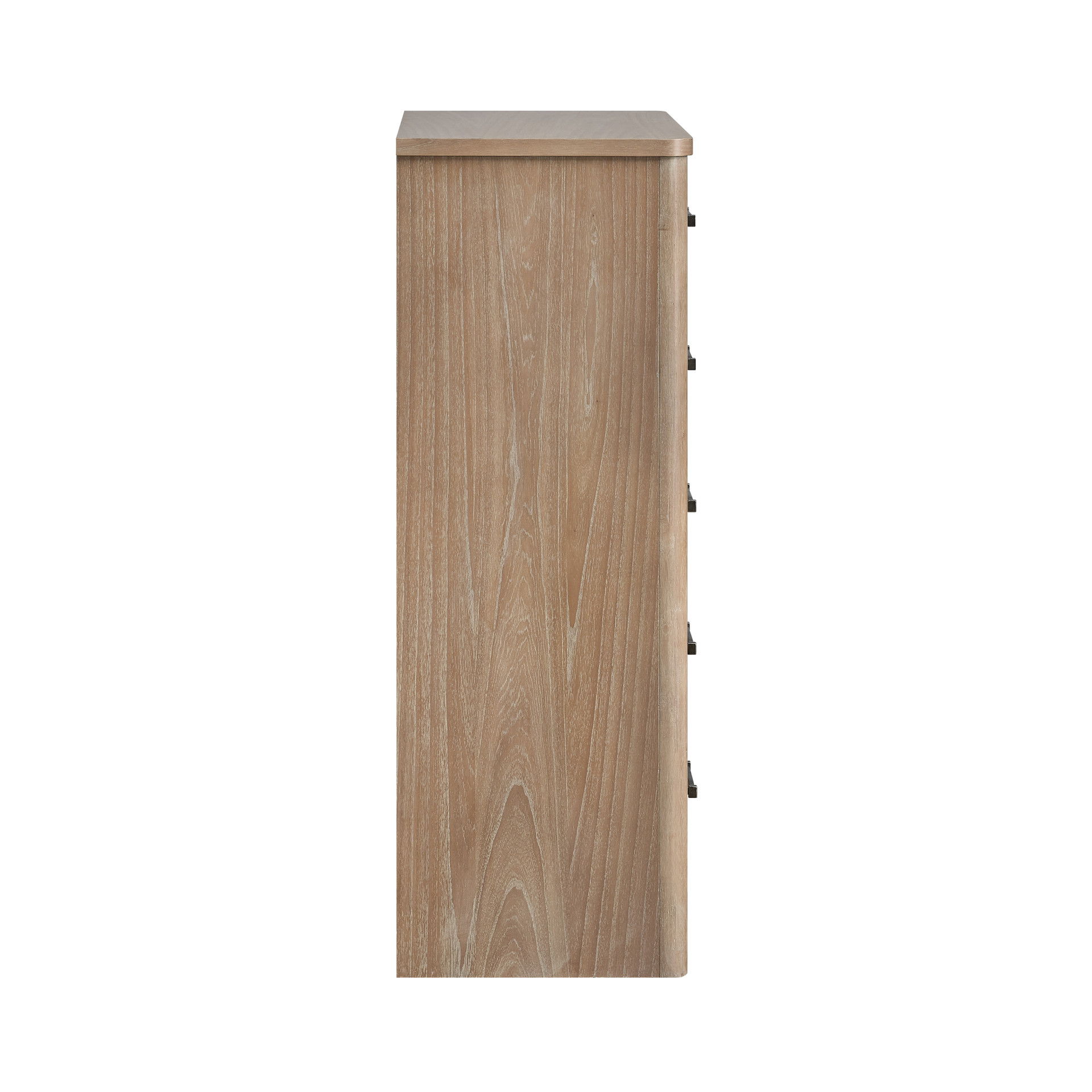 Anika - 5 Drawer Chest - Natural / Brown, light brown, view 4