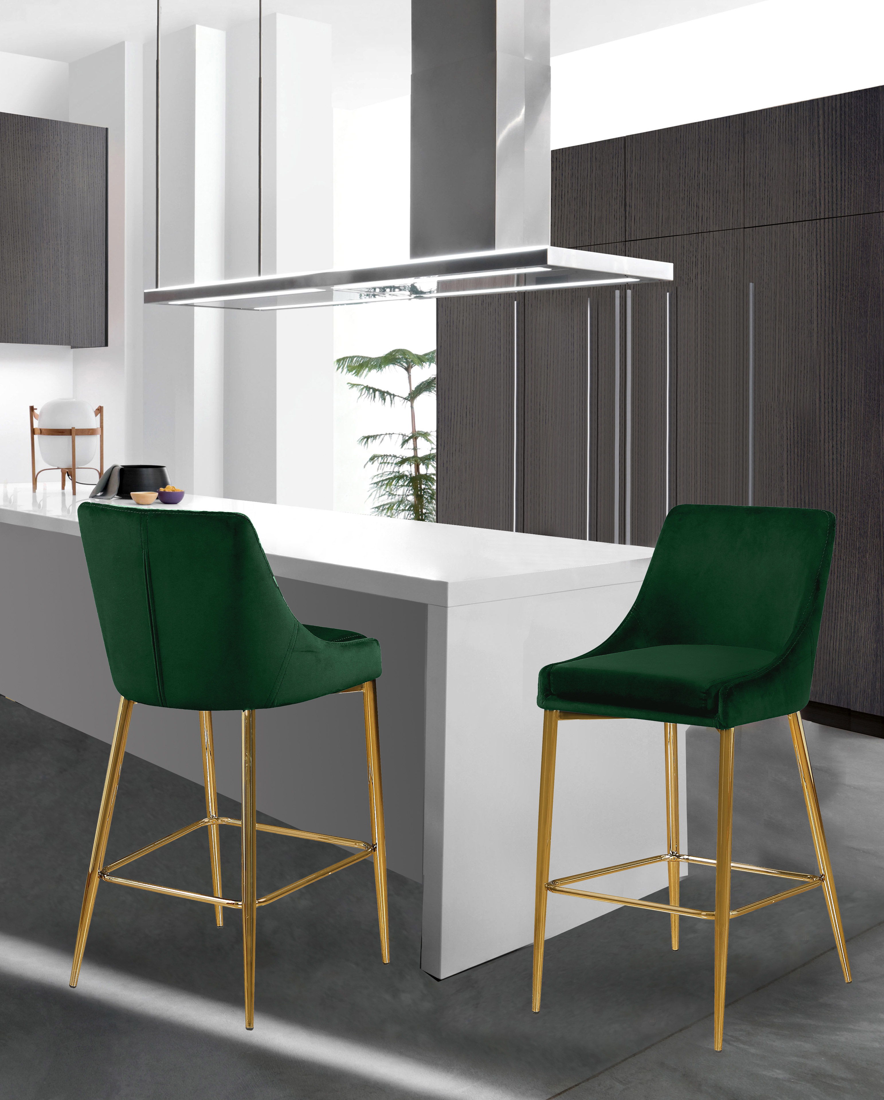 Karina - Stool (Set of 2) - Green