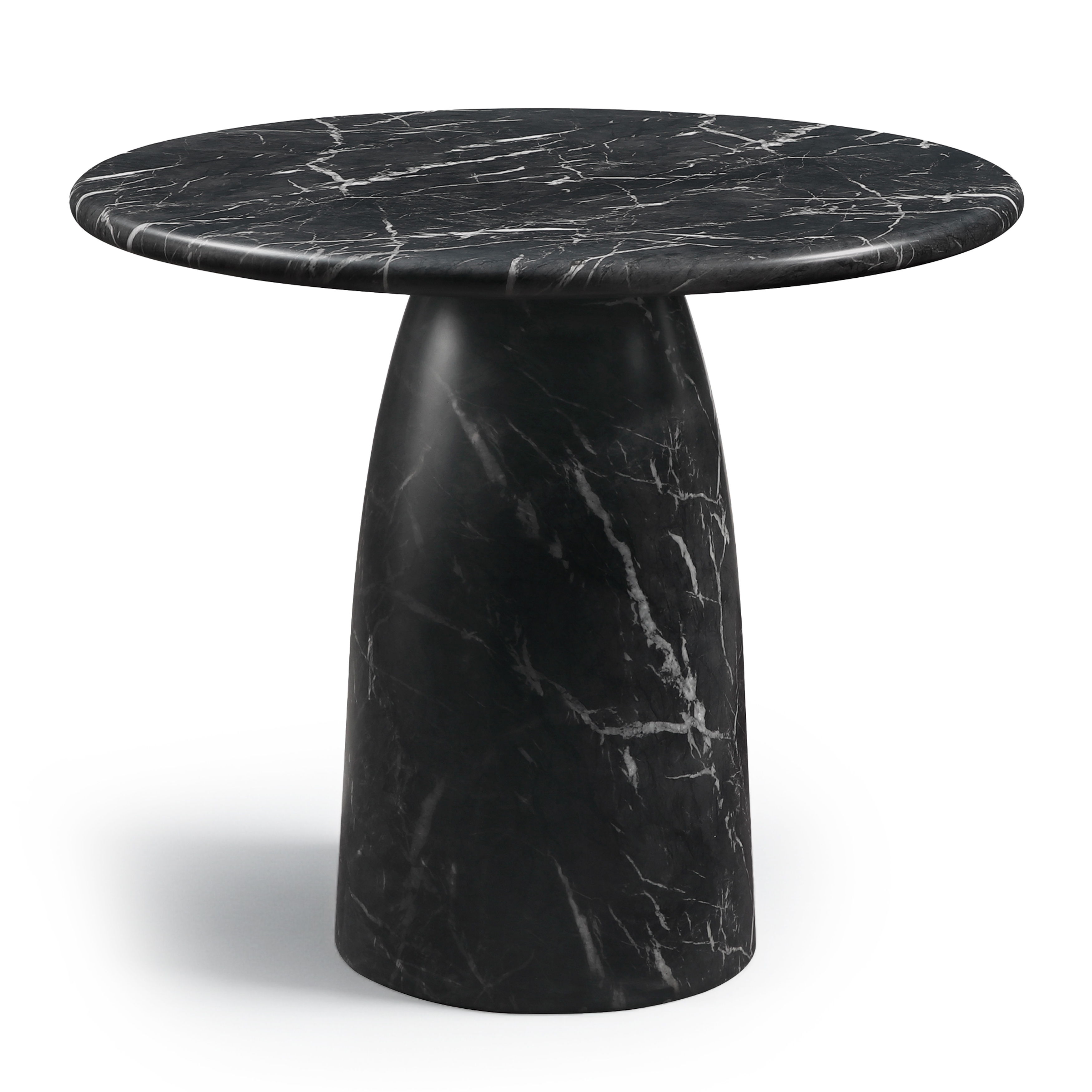 Cosenza - 42" Concrete Indoor / Outdoor Bar Table - Black
