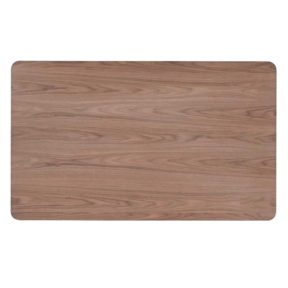 Rebi - Dining Table - Walnut & Black, black, view 3