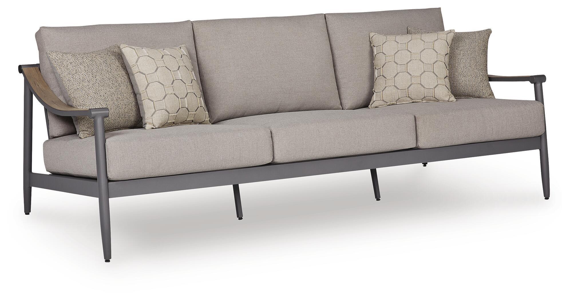 Ocean Beach – Sofa With Cushion – Gray