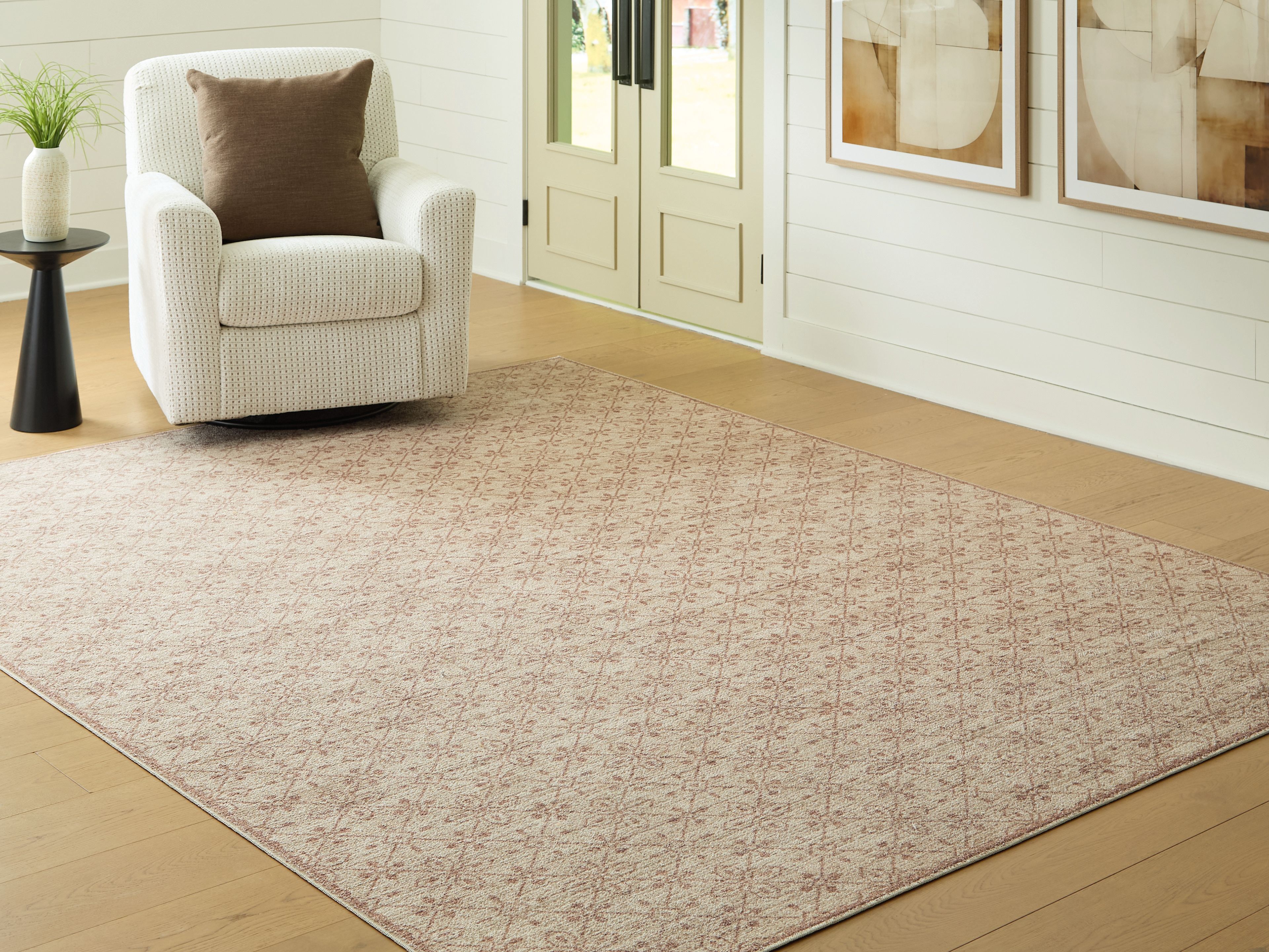 Lyamford - 8' x 10' Rug - Beige / Gray / Brown