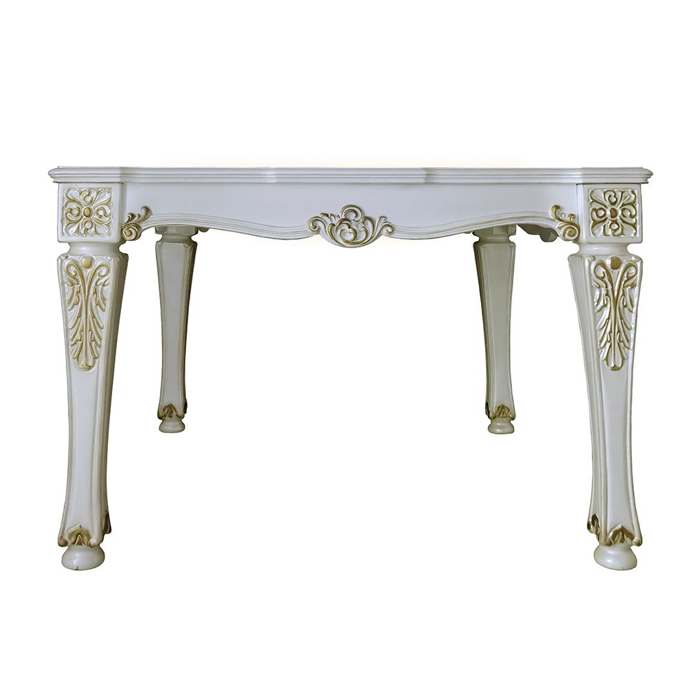 Vendome - Counter Height Table - Antique Pearl, white, view 6