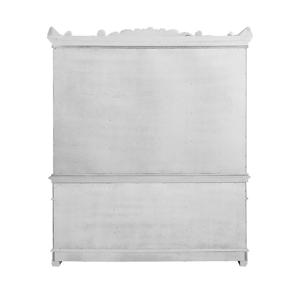 Vendome - Buffet & Hutch - Antique Pearl, white, view 5