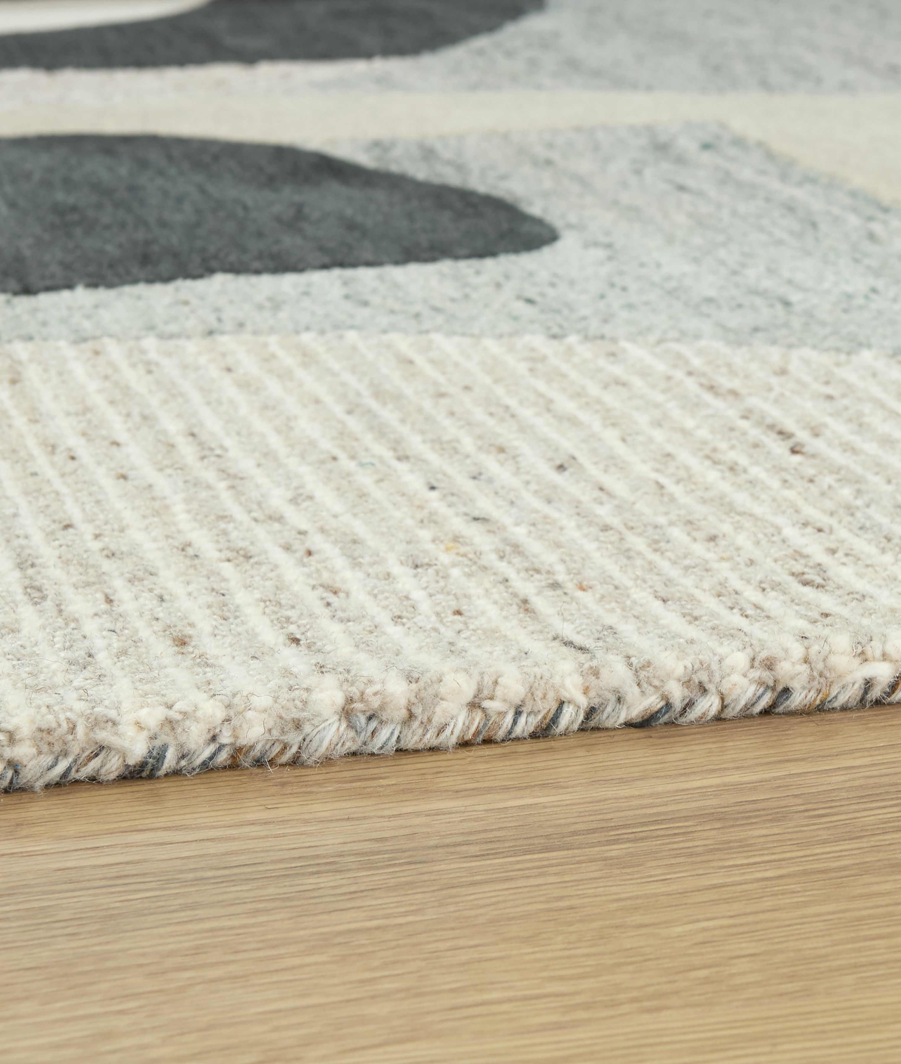 Edrickhill - 8' x 10' Rug - Grayish Teal / Taupe / Cream
