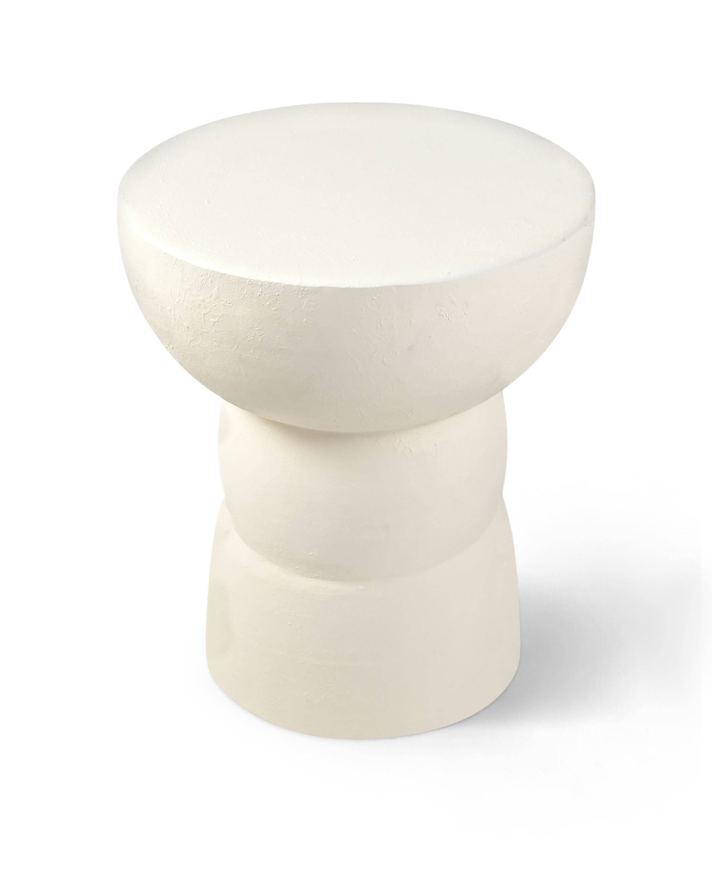 Collins - Aluminum End Table - Cream