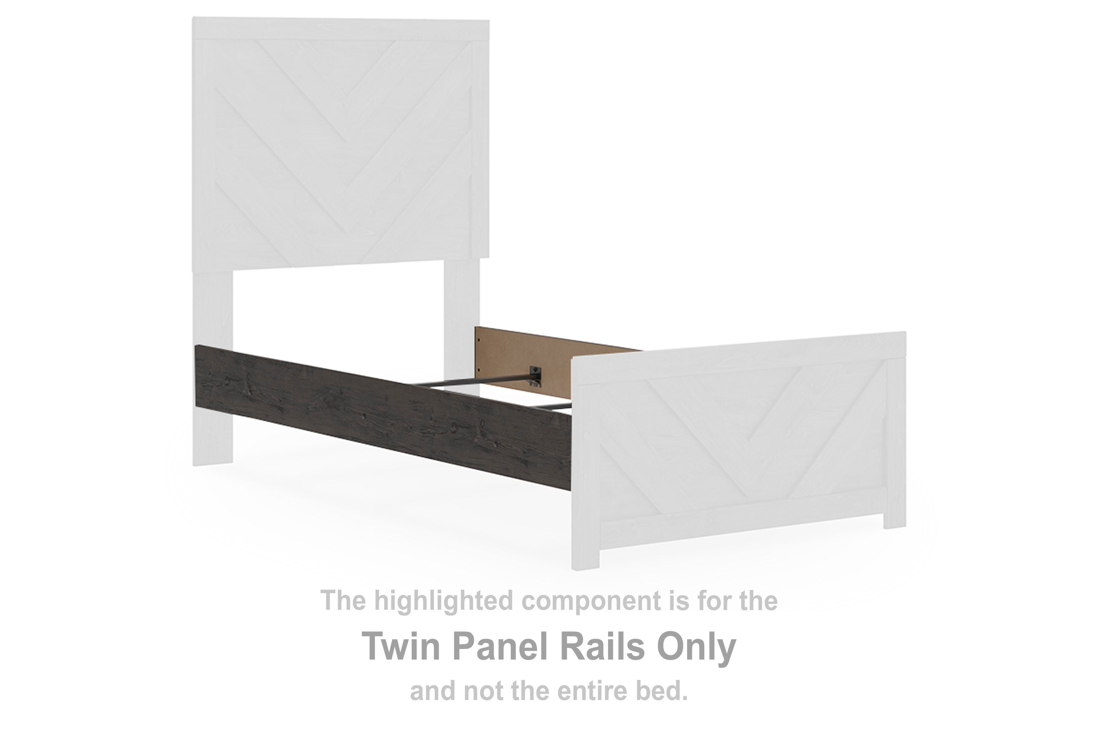 Prendonea – Twin Panel Rails – Charcoal