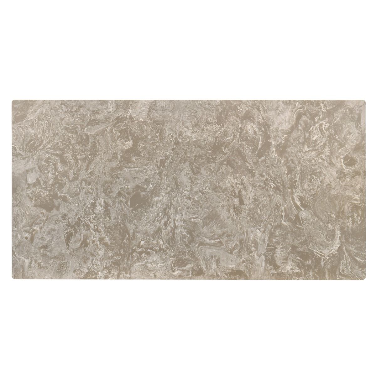 Oleia - Dining Table With Engineered Marble - Natural Marble & Walnut, gray, view 5
