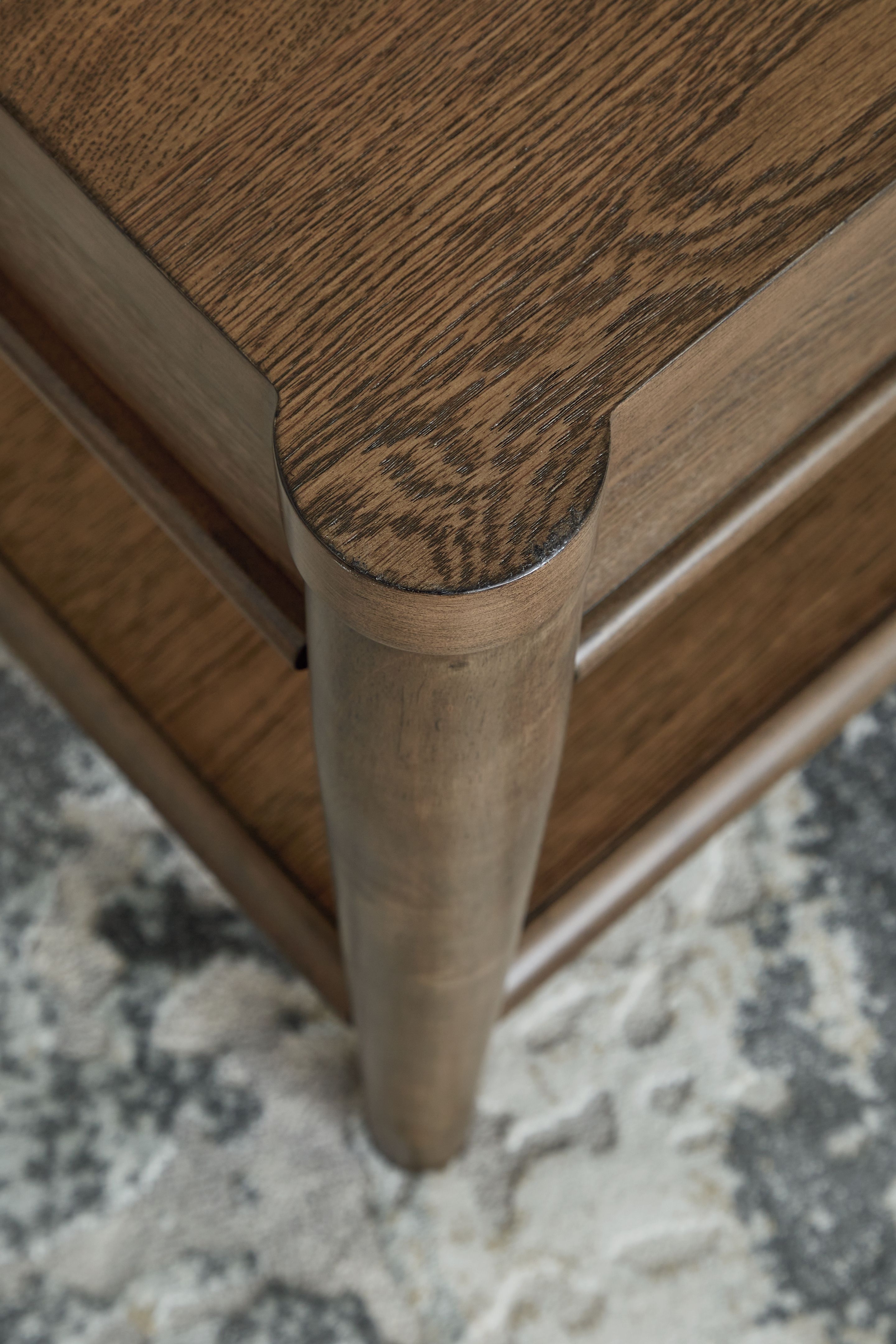 Ashley Furniture Roanhowe - Rectangular End Table - Brown - Image 6
