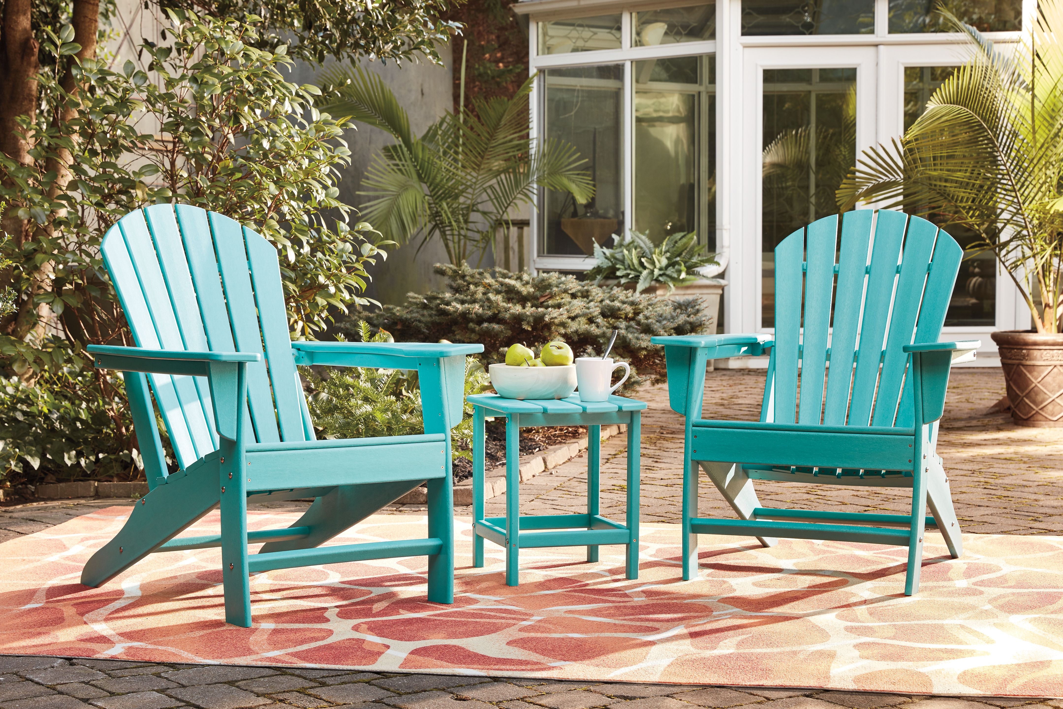 Ashley Furniture Sundown Treasure - Adirondack Chair - Turquoise - Image 9