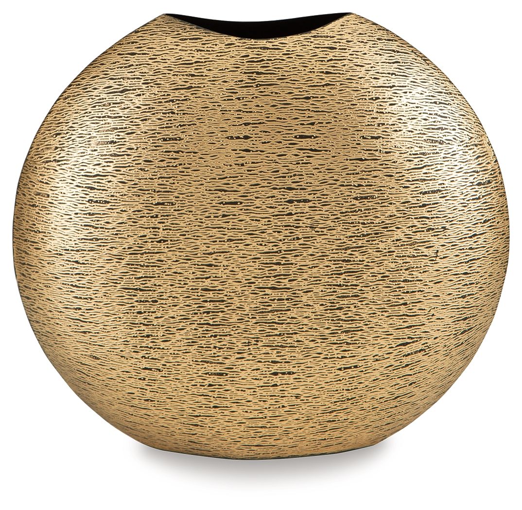 Iansboro - Vase - 11.5" - Antique Gold Finish