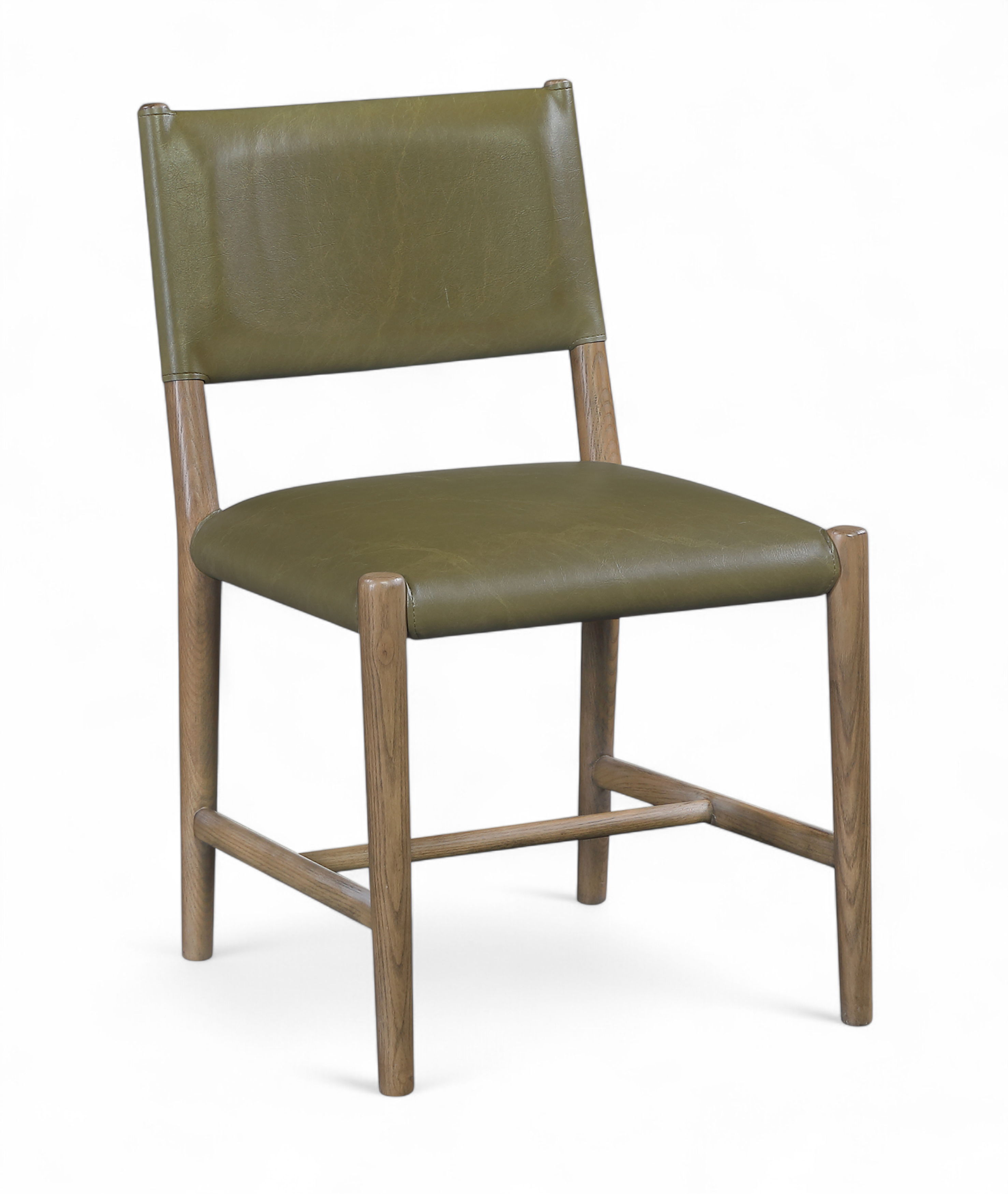 Andie - Vegan Leather Upholstered Dining Chair (Set of 2) - Olive