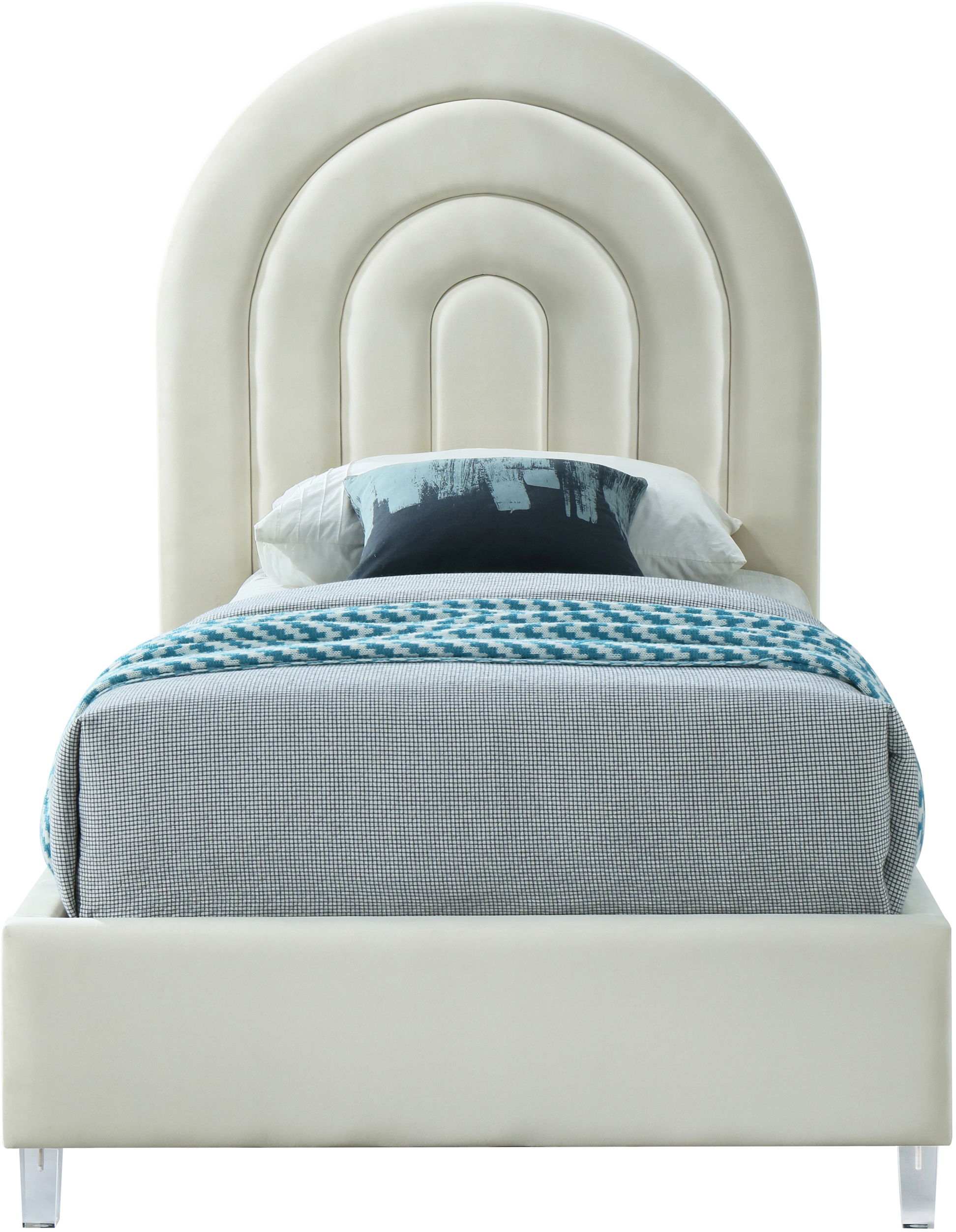 Rainbow - Twin Bed - Cream