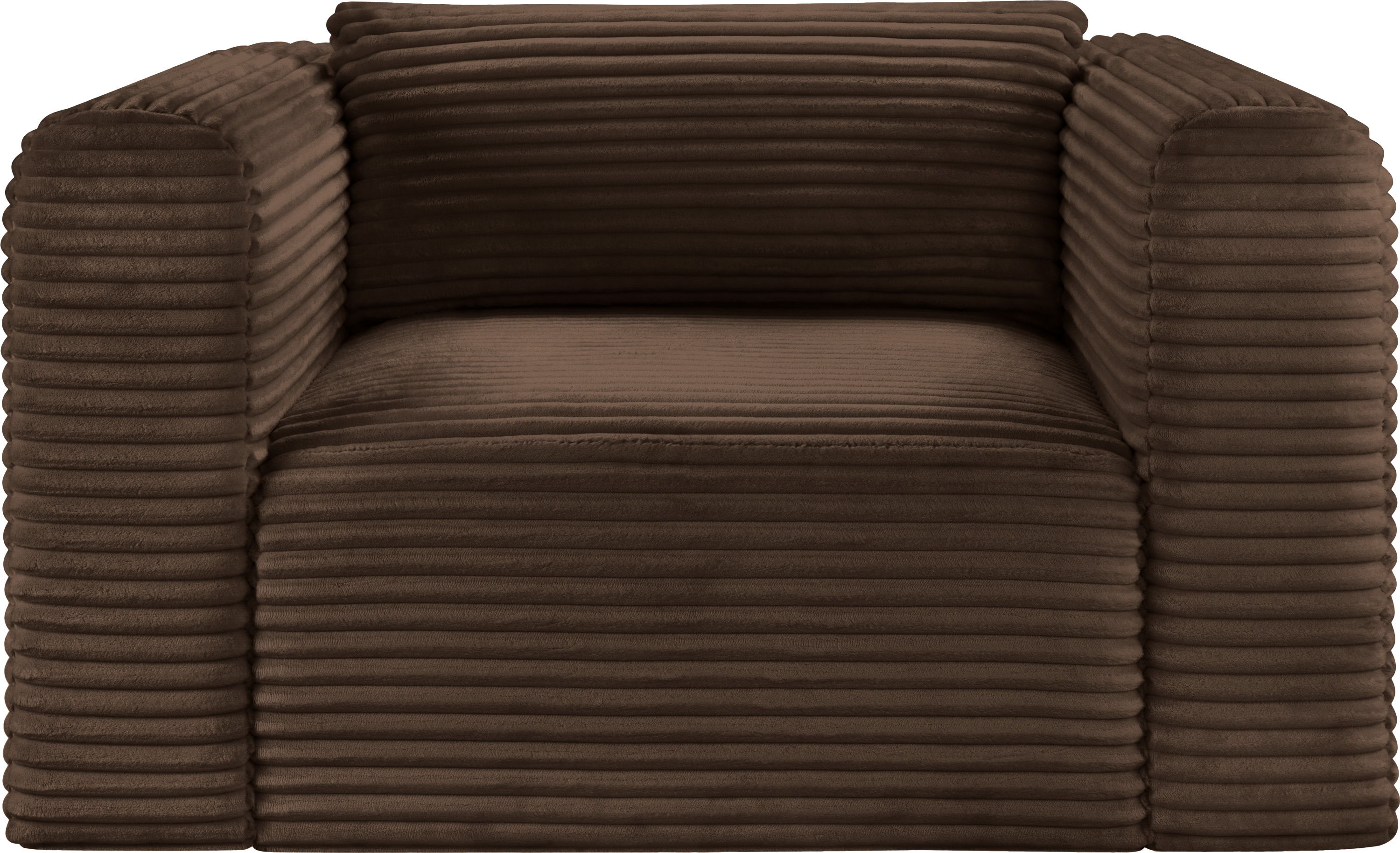 Shaggy - Arm Chair - Brown