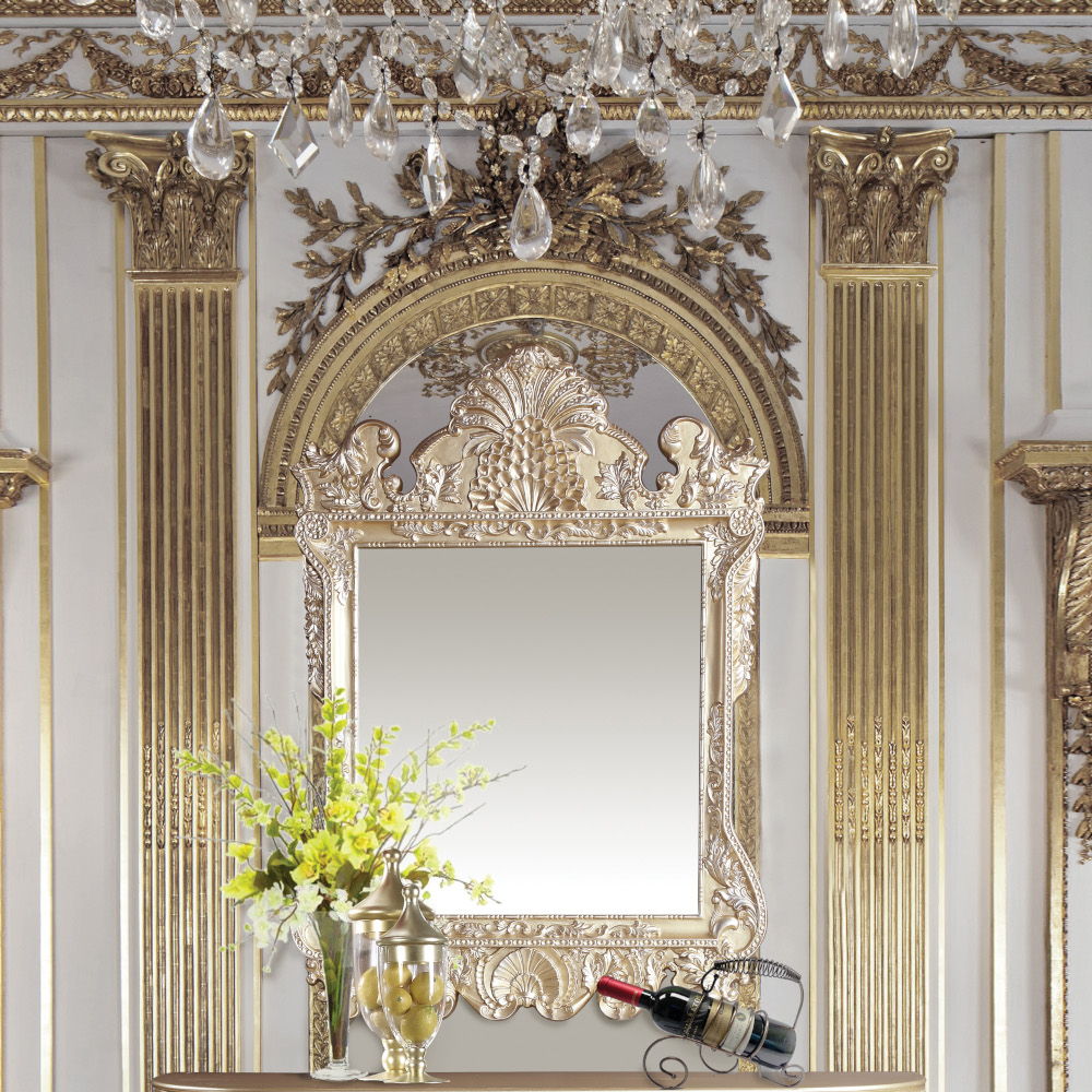 Vatican - Mirror - Champagne Silver, beige