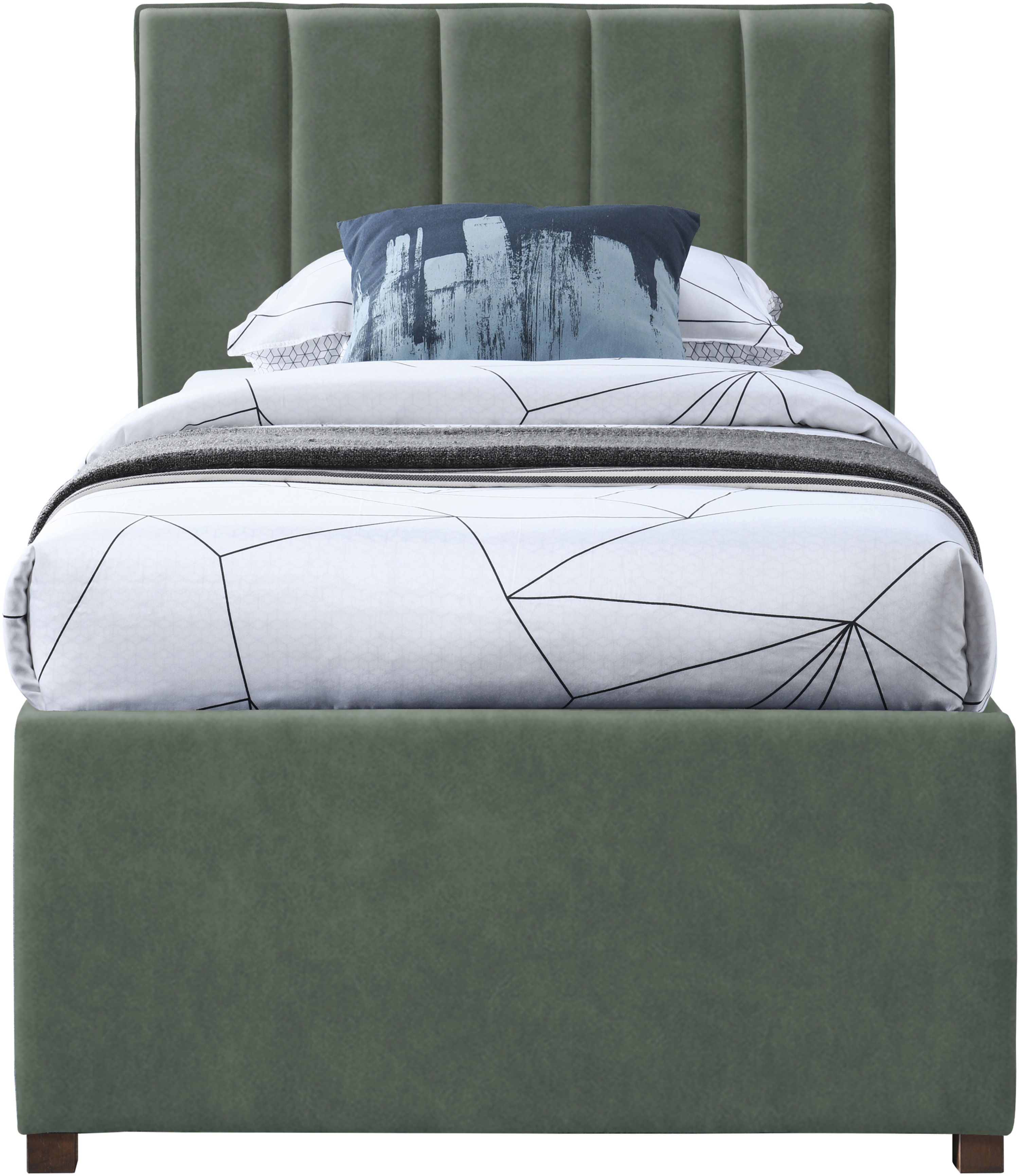 Hudson - Twin Trundle Bed - Green