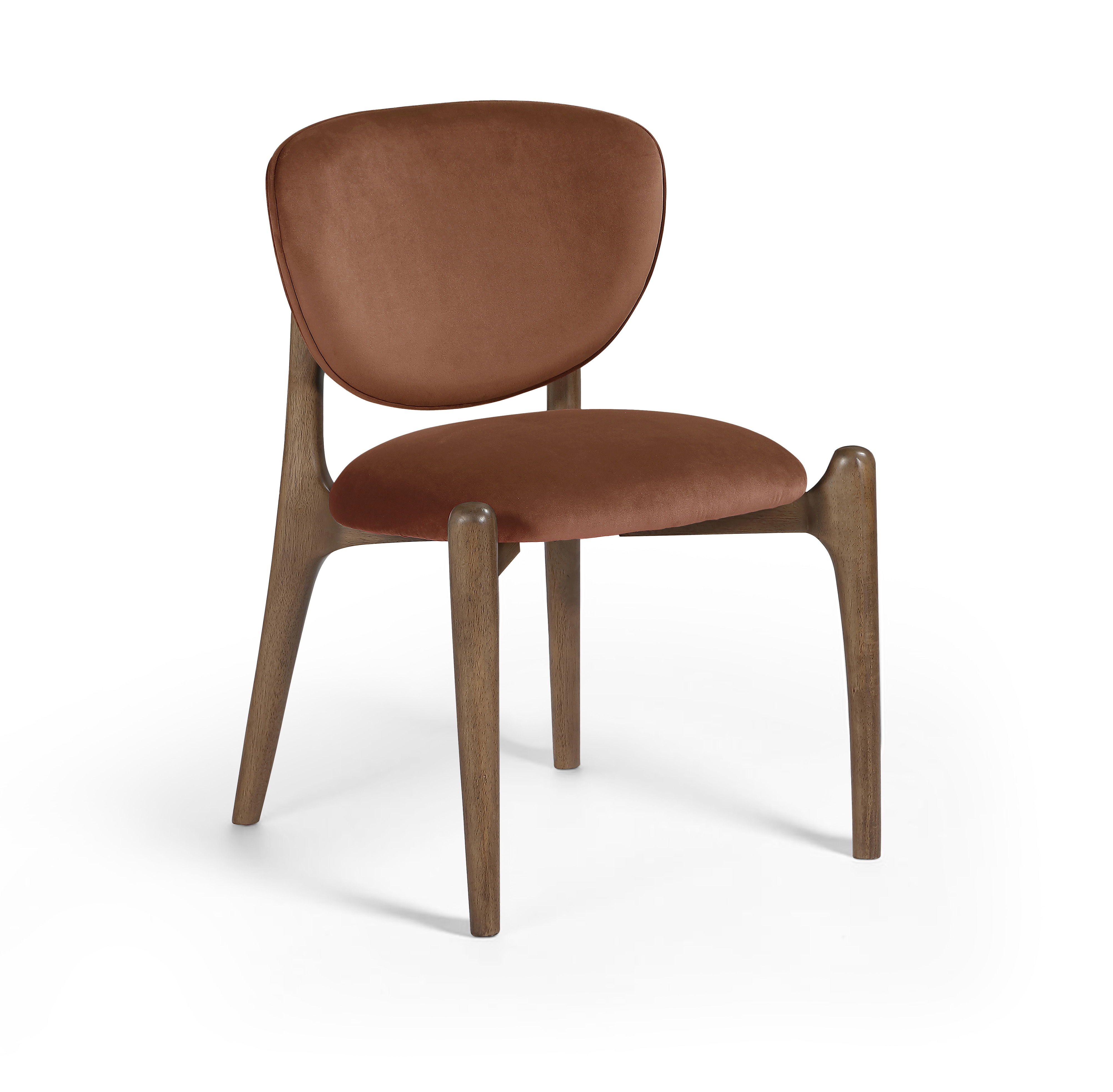 Velora - Upholstered Dining Chair (Set of 2) - Cognac