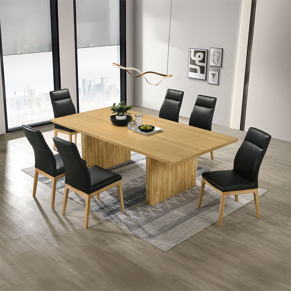 Einar - Dining Table - Natural, light brown, view 5