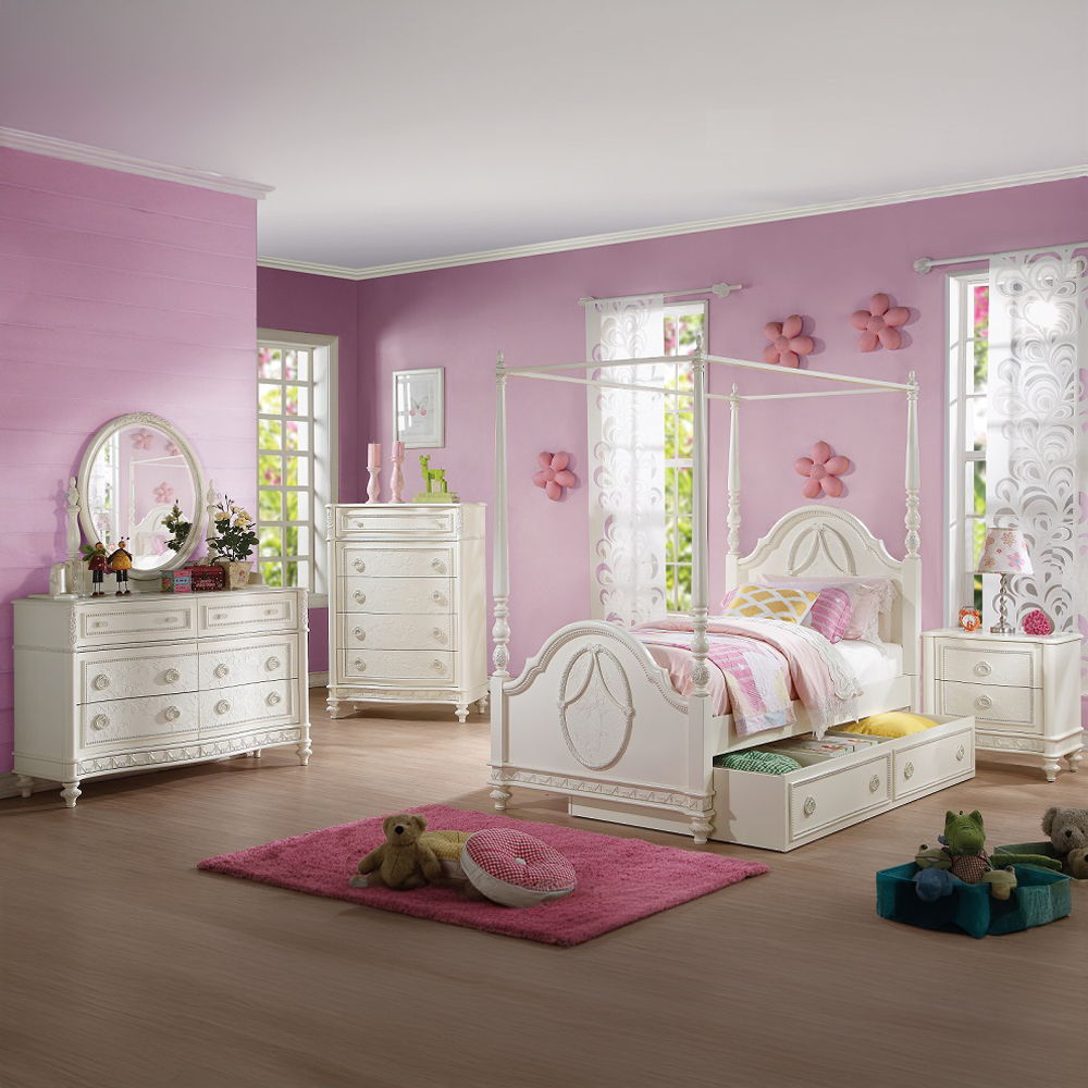 Dorothy - Twin Trundle - Ivory, white, view 6