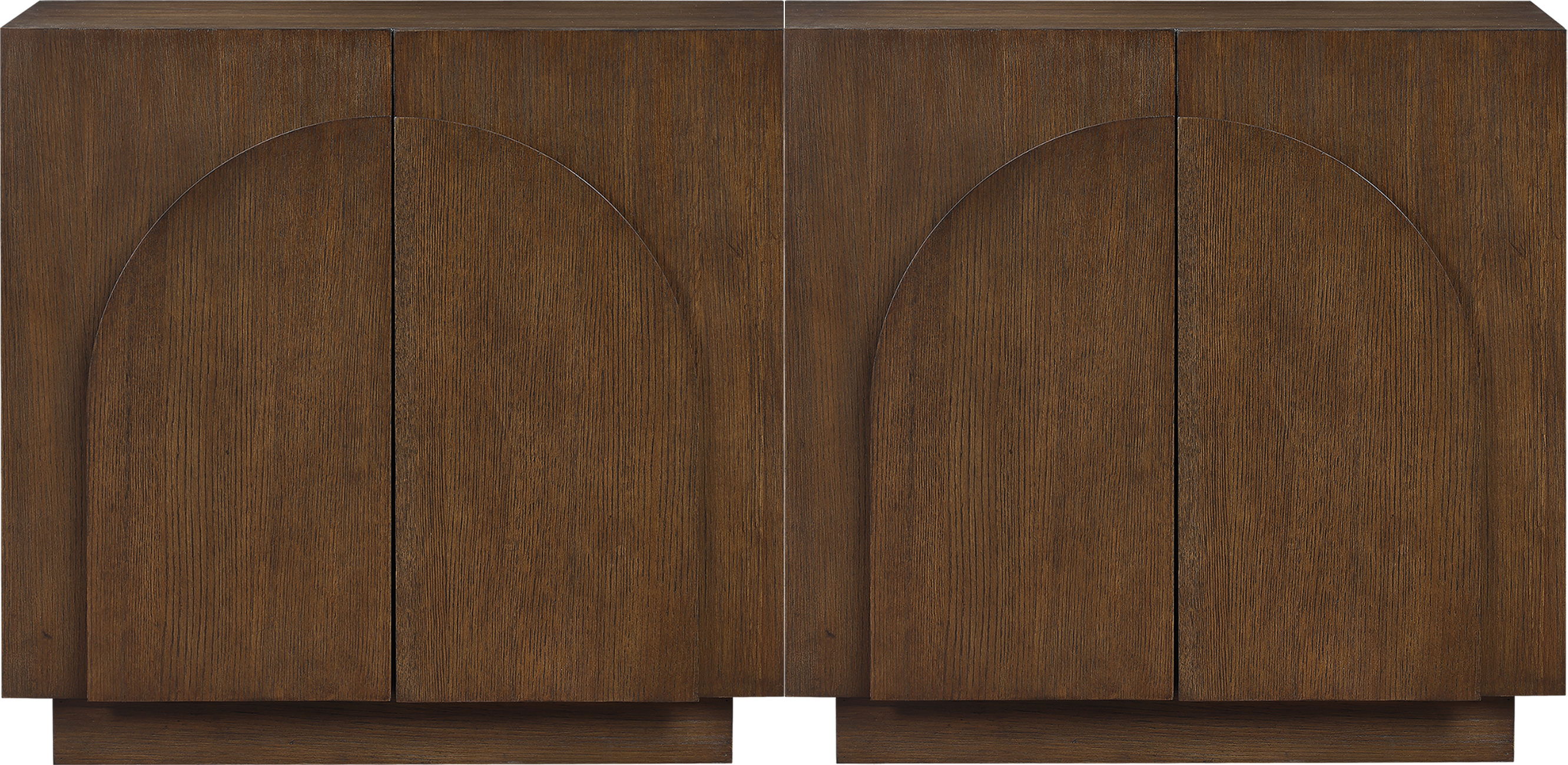 Navona - 2 Piece Sideboard / Buffet - Brown