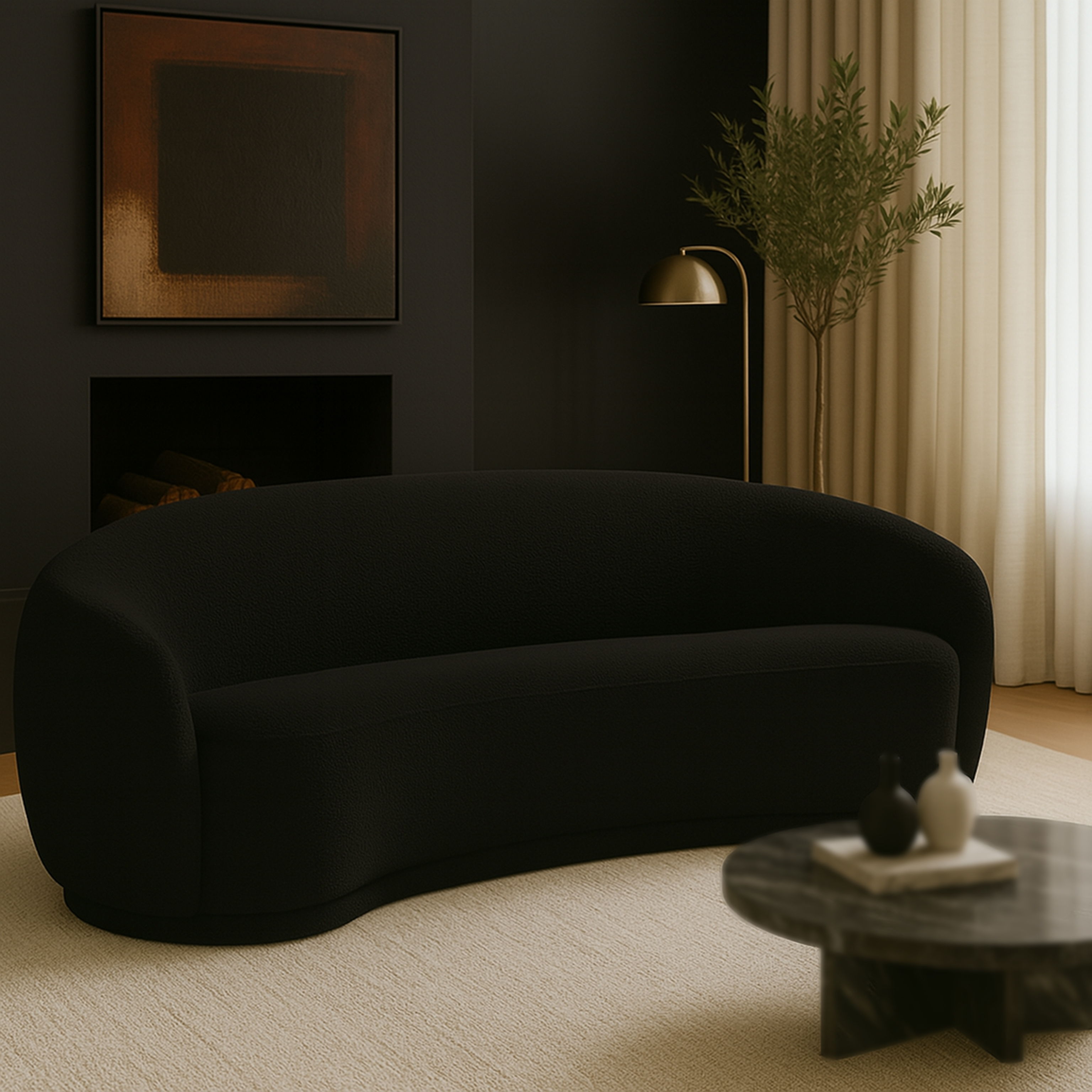 Hyde - Sofa - Black