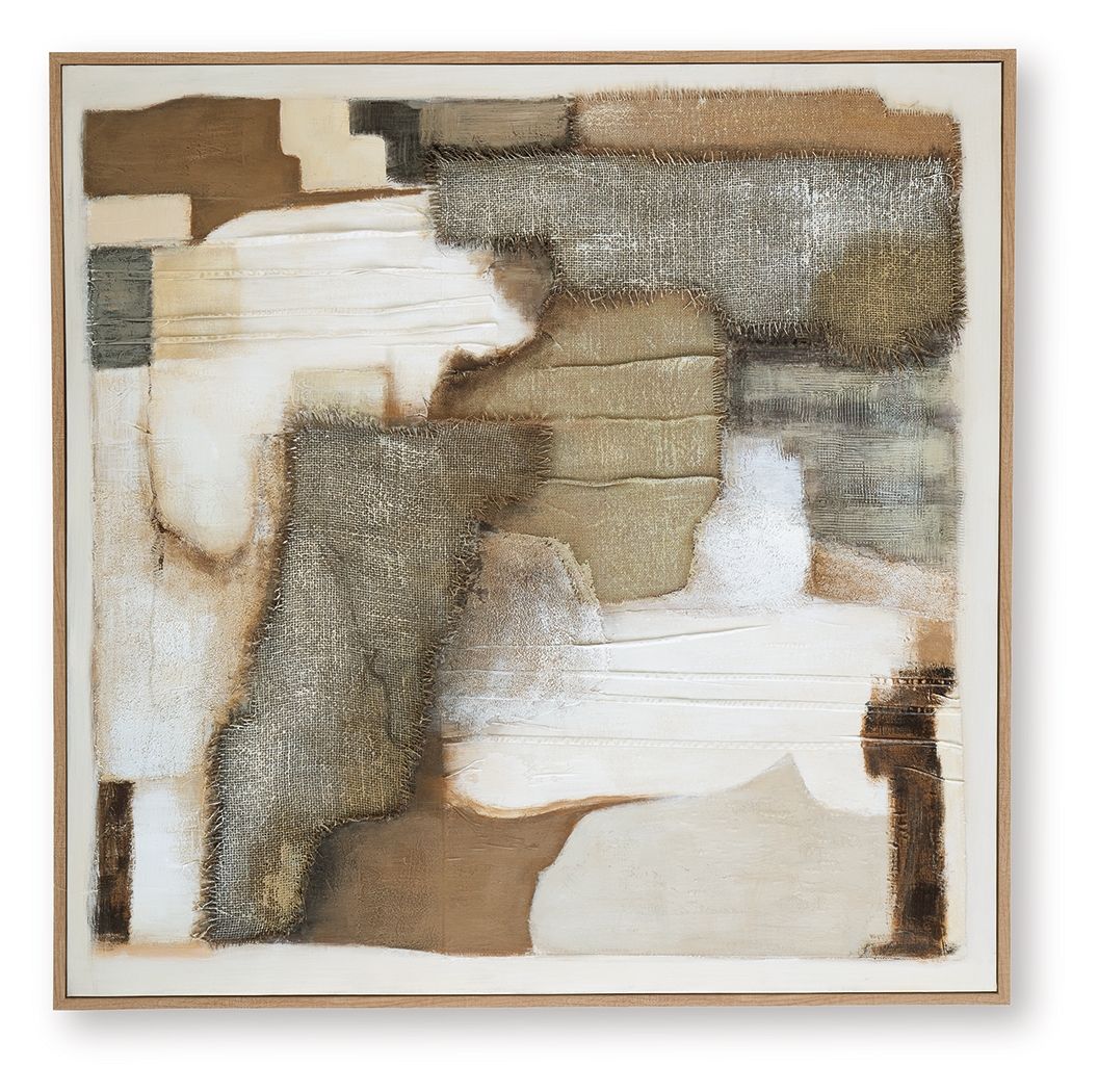 Ashley Furniture Wylander - Wall Art - Tan / Brown / Gray - Image 4
