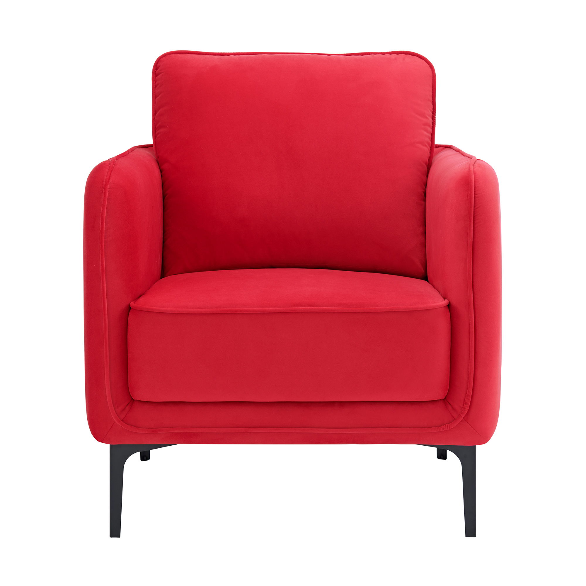 Rae - Chair - Lavish Red Velvet
