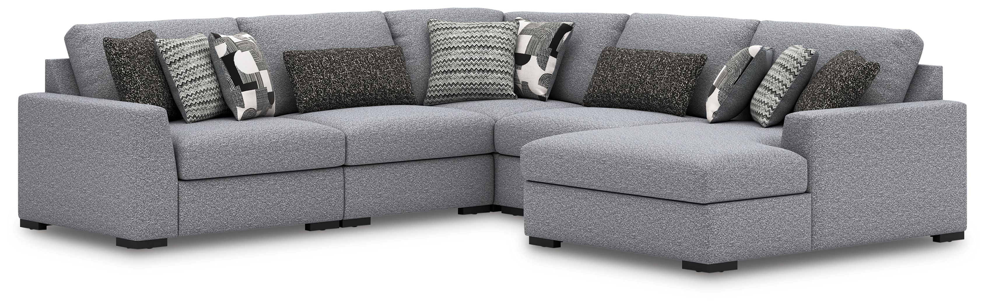 5 Pc · Sectional With RAF Corner Chaise
