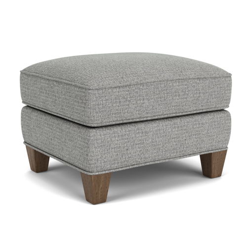 Allison - Fabric Ottoman, red