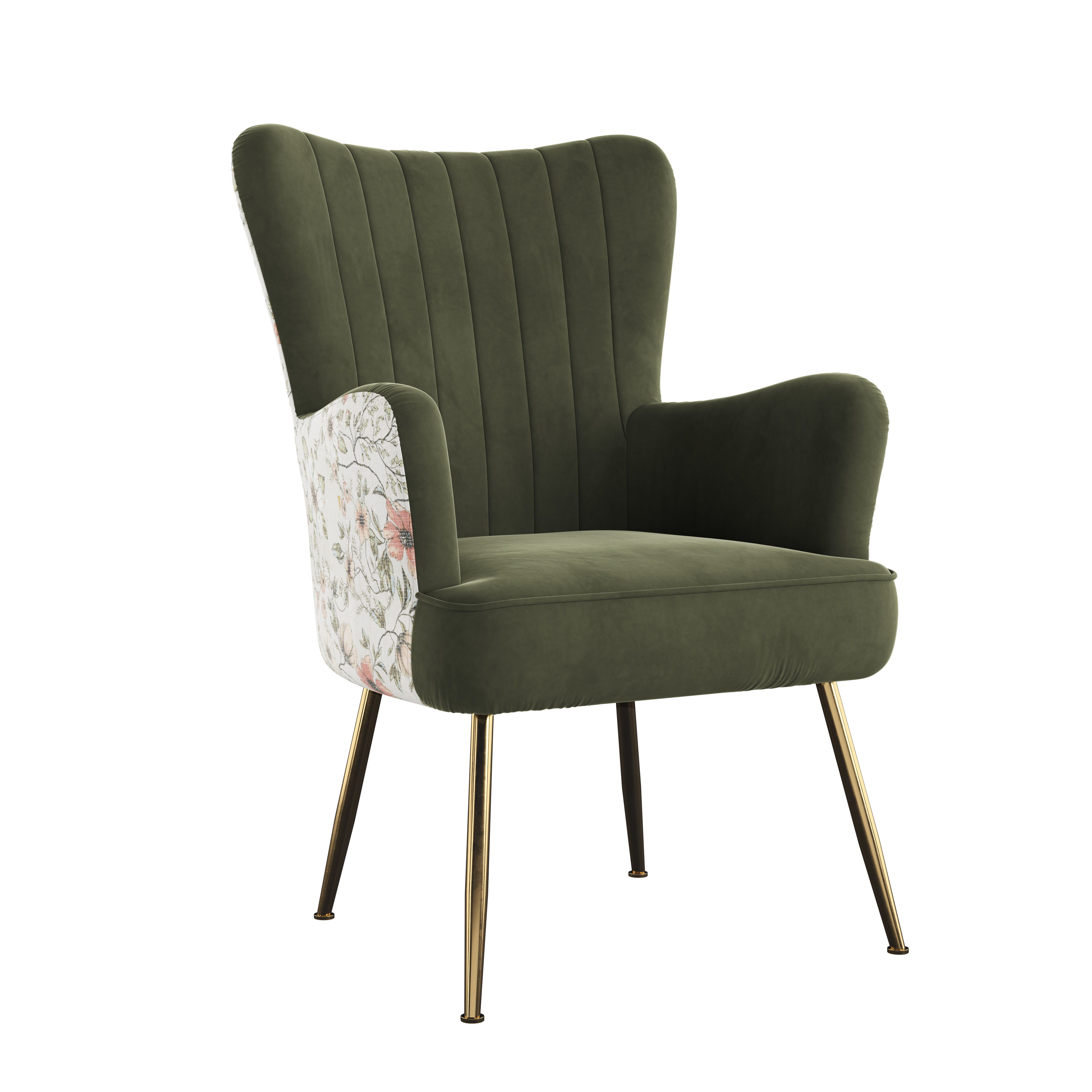 Amera - Accent Chair - Emerald Green Image