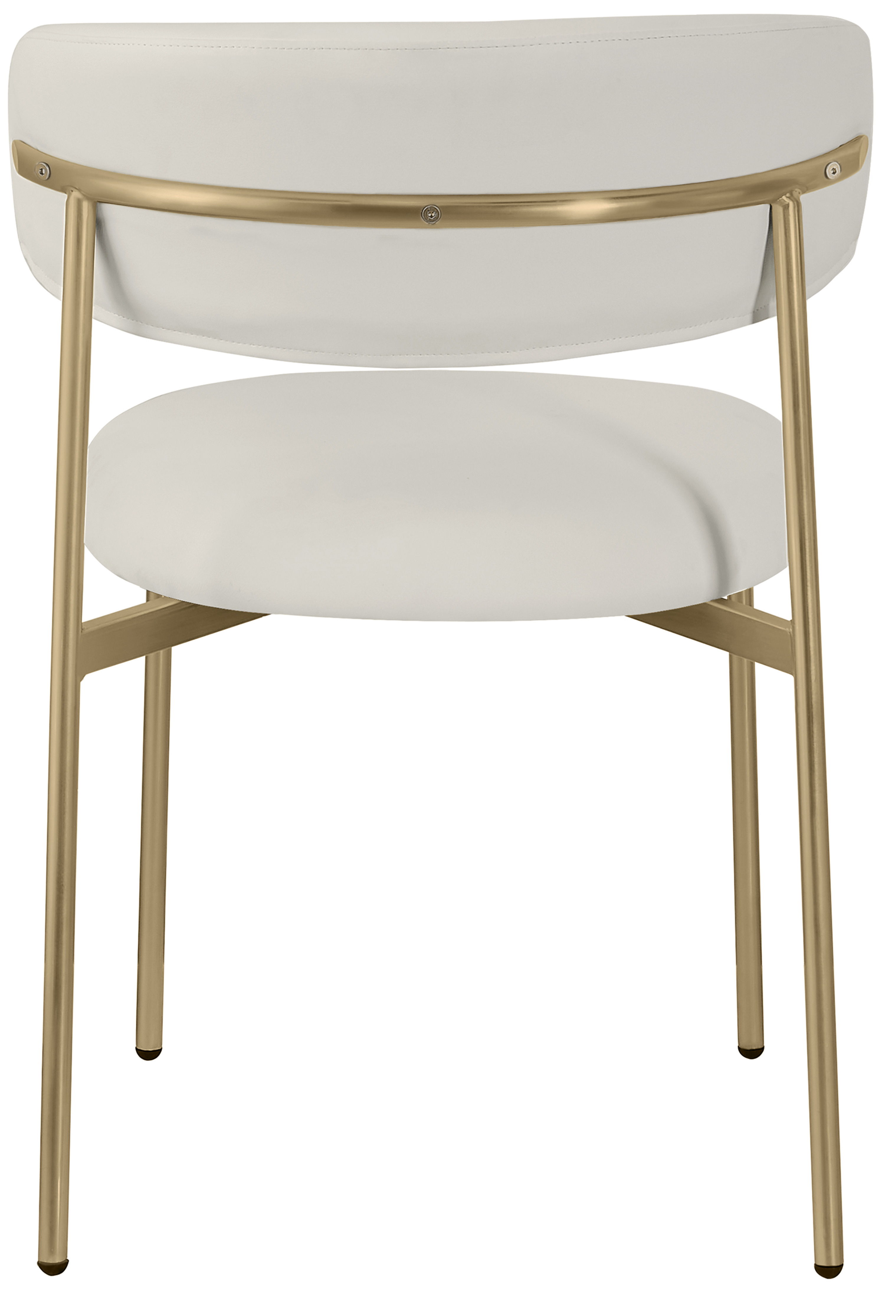 Lupita - Faux Leather Dining Chair (Set of 2) - White