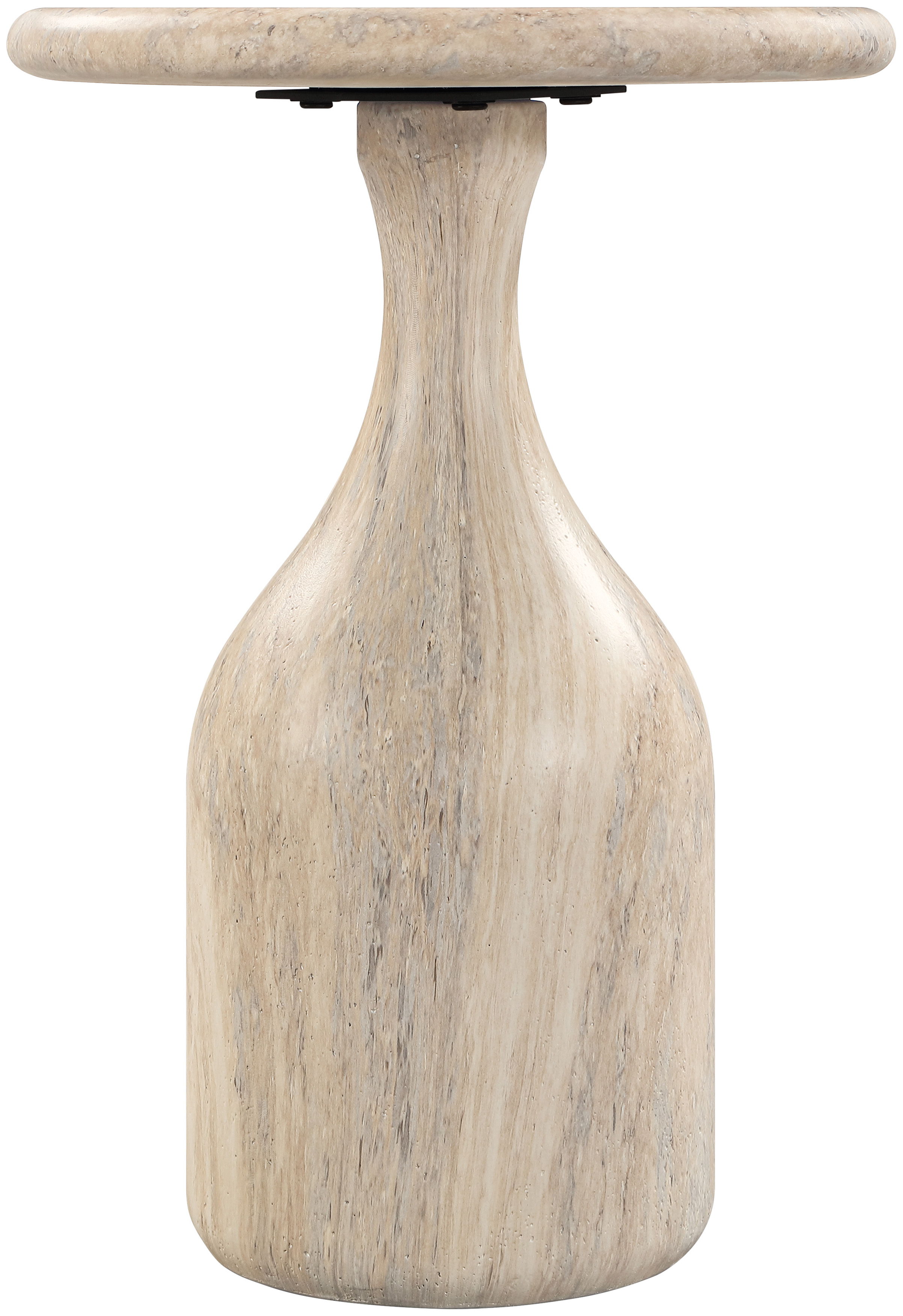 Savona - Concrete Indoor/Outdoor End Table - Travertine