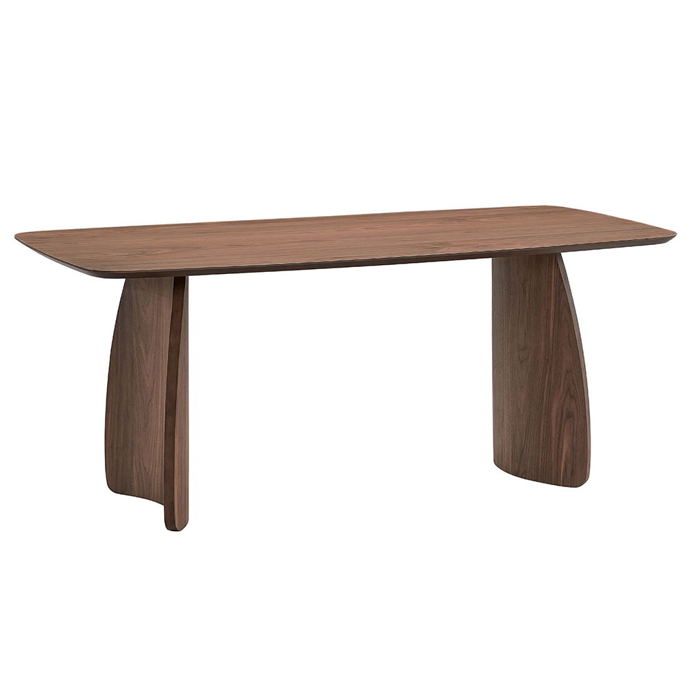 Hadasa - Dining Table - Walnut, light brown