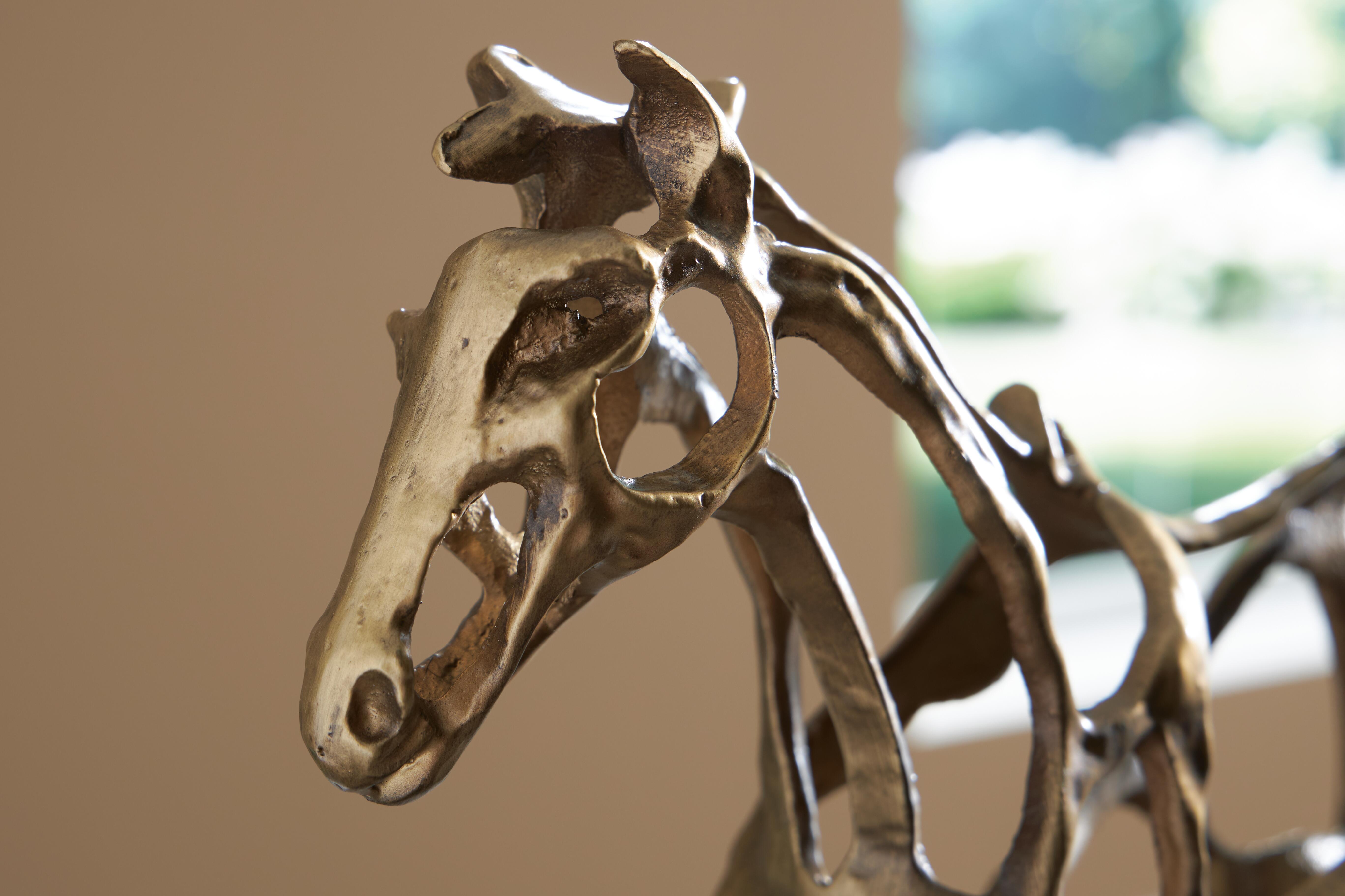 Grainville - Sculpture - Antique Gold Finish, gold, view 4