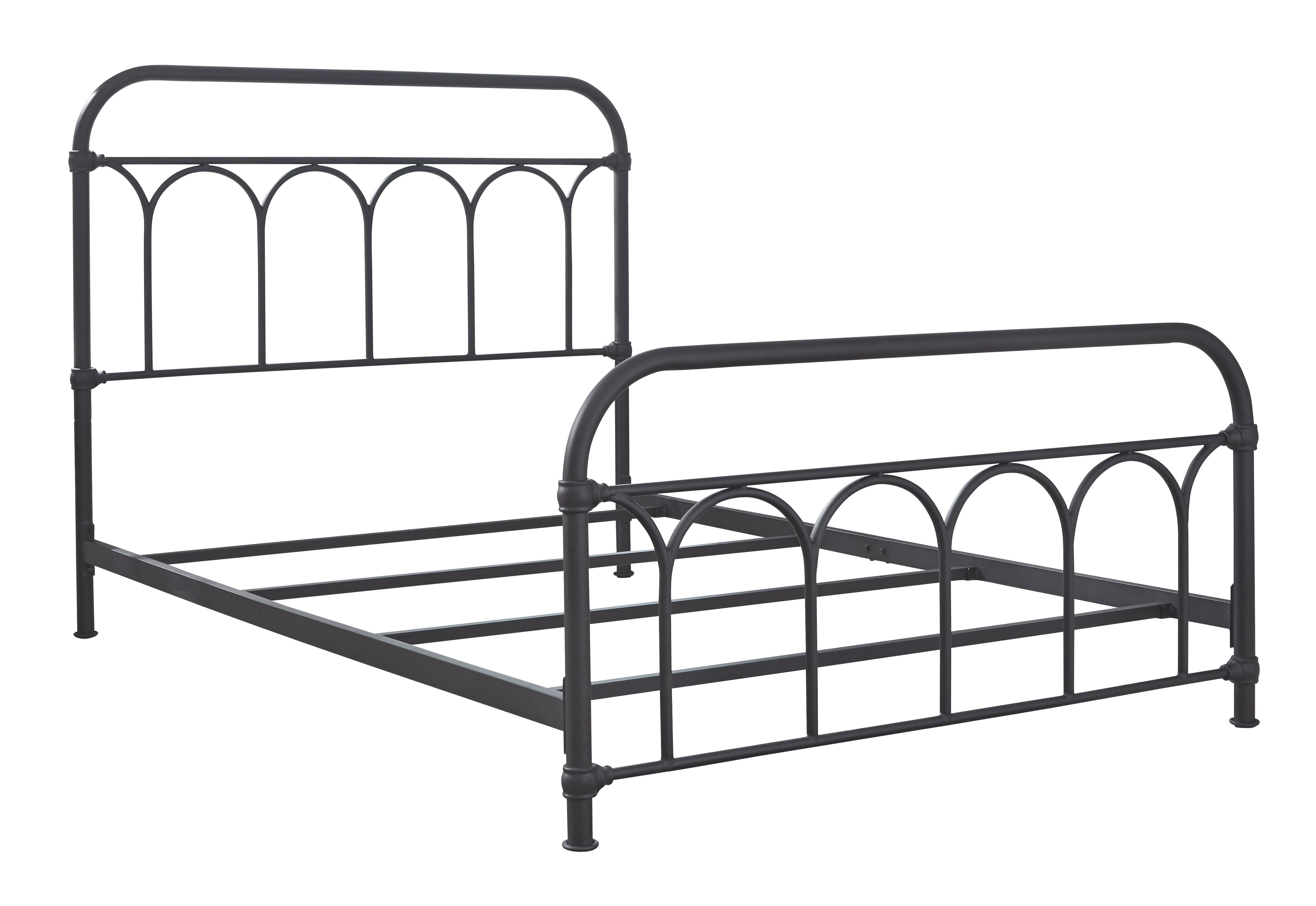 Ashley Furniture Nashburg - Full Metal HDBD/Ftbd/Rails - Black - Image 5