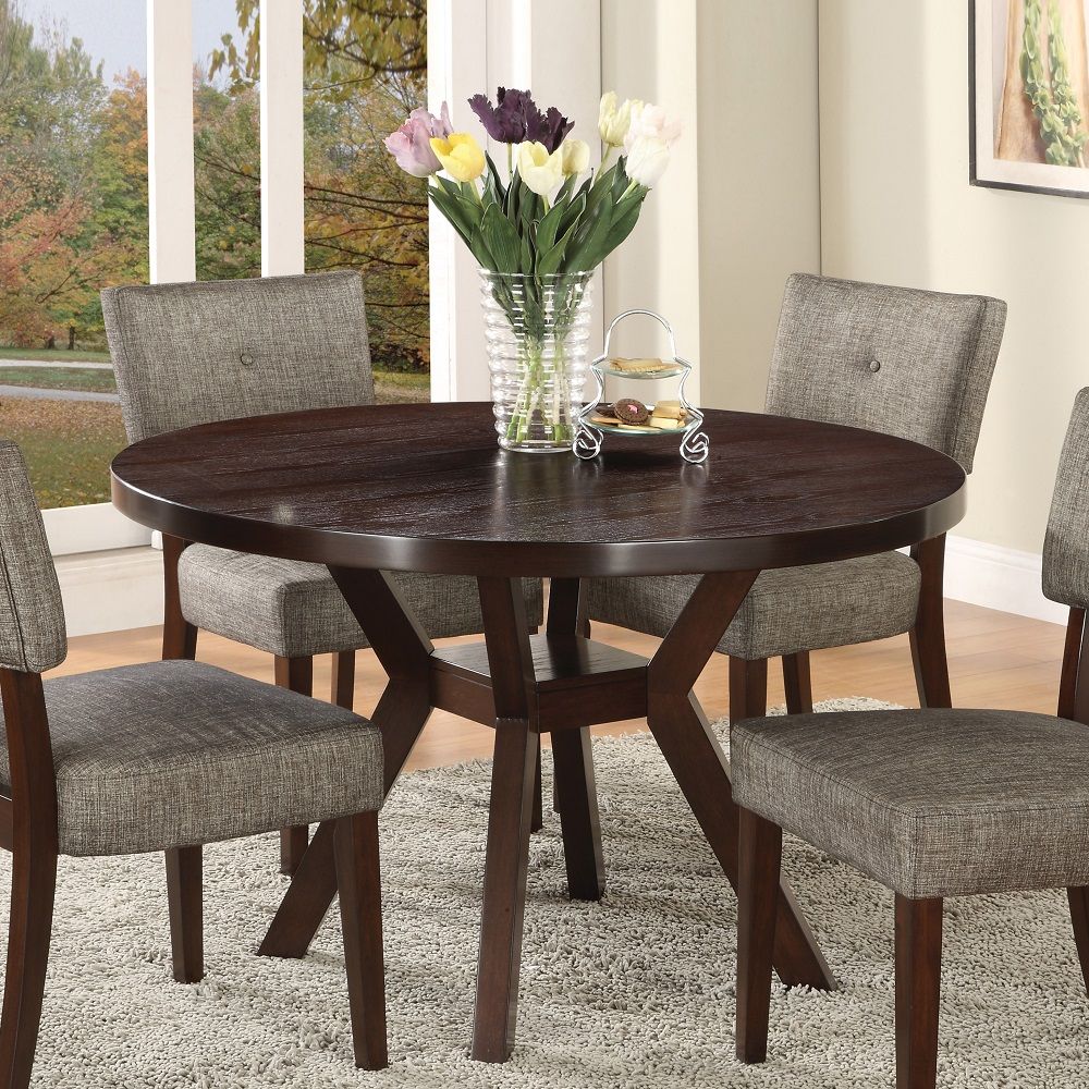 Drake - Dining Table - Espresso, dark brown