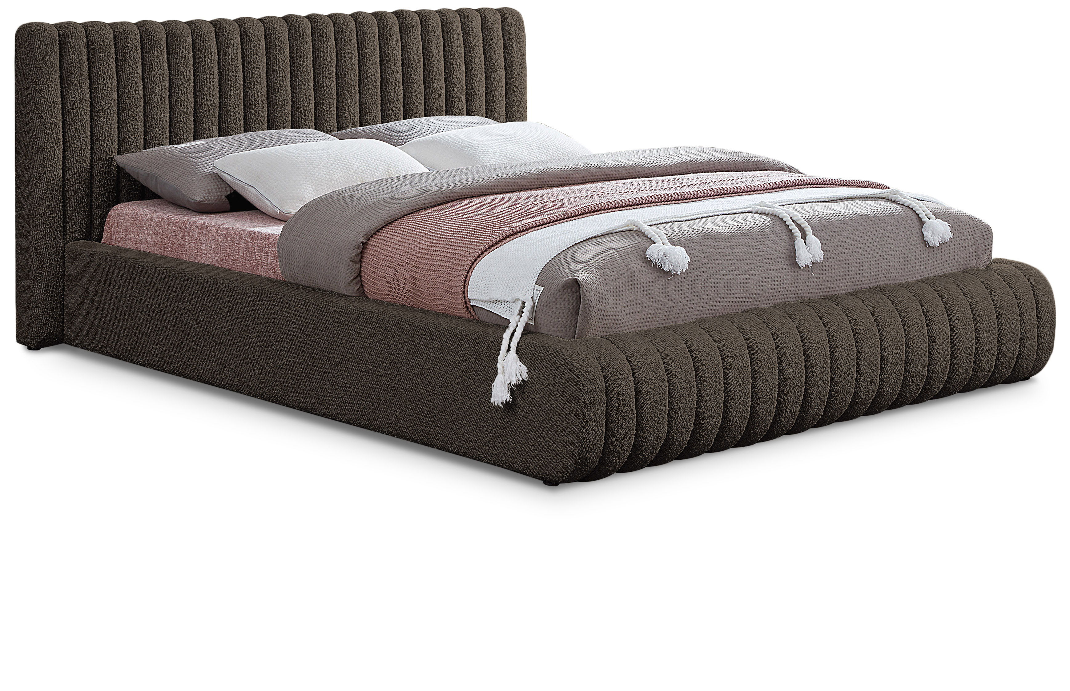 Nash - Queen Bed - Brown