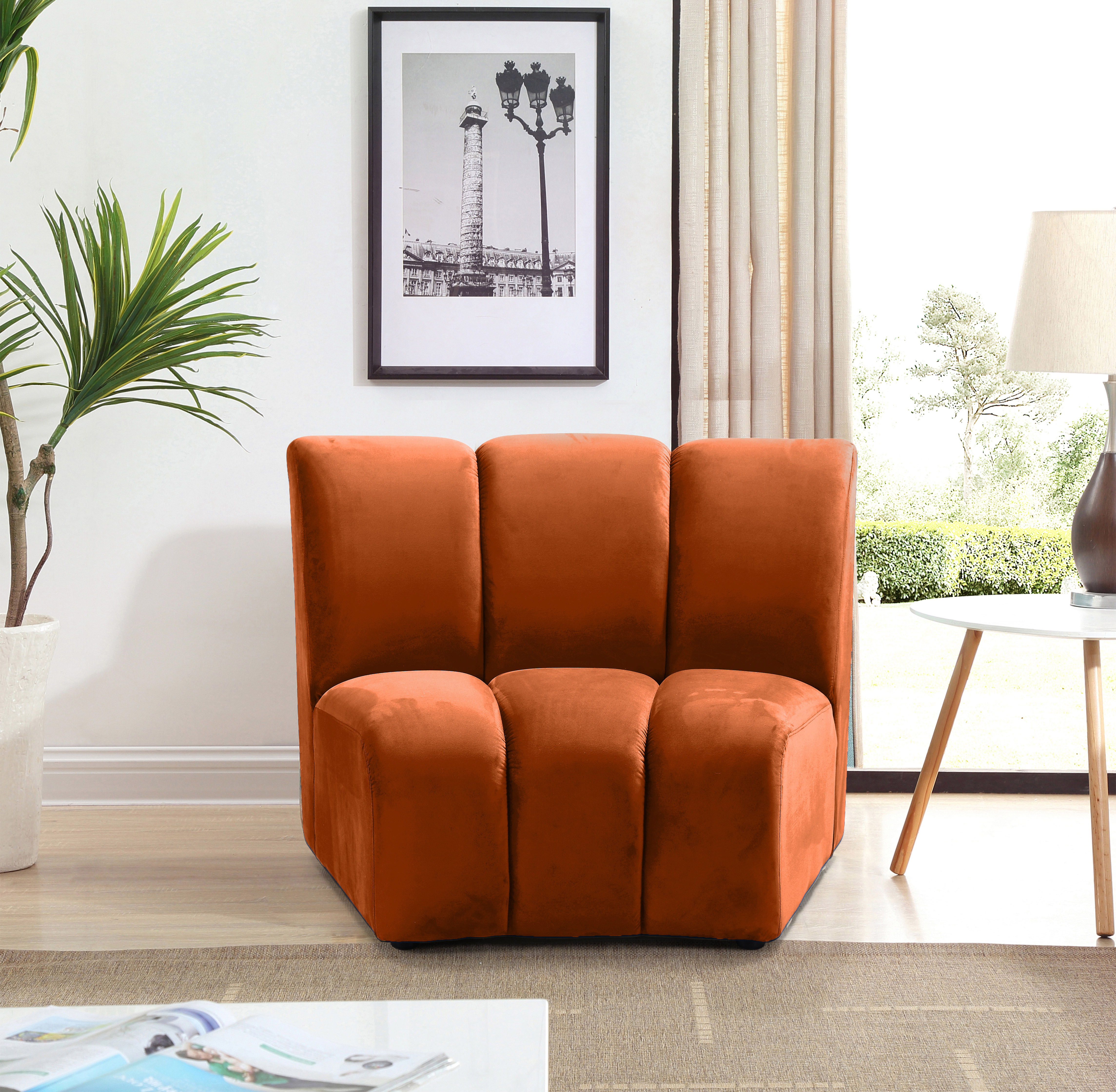 Infinity - Modular Chair - Cognac