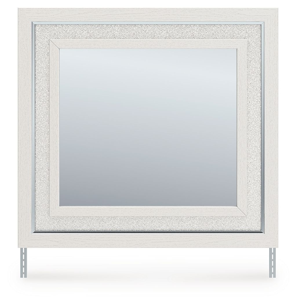 Ashley Furniture Zuraleus - Bedroom Mirror - White - Image 4