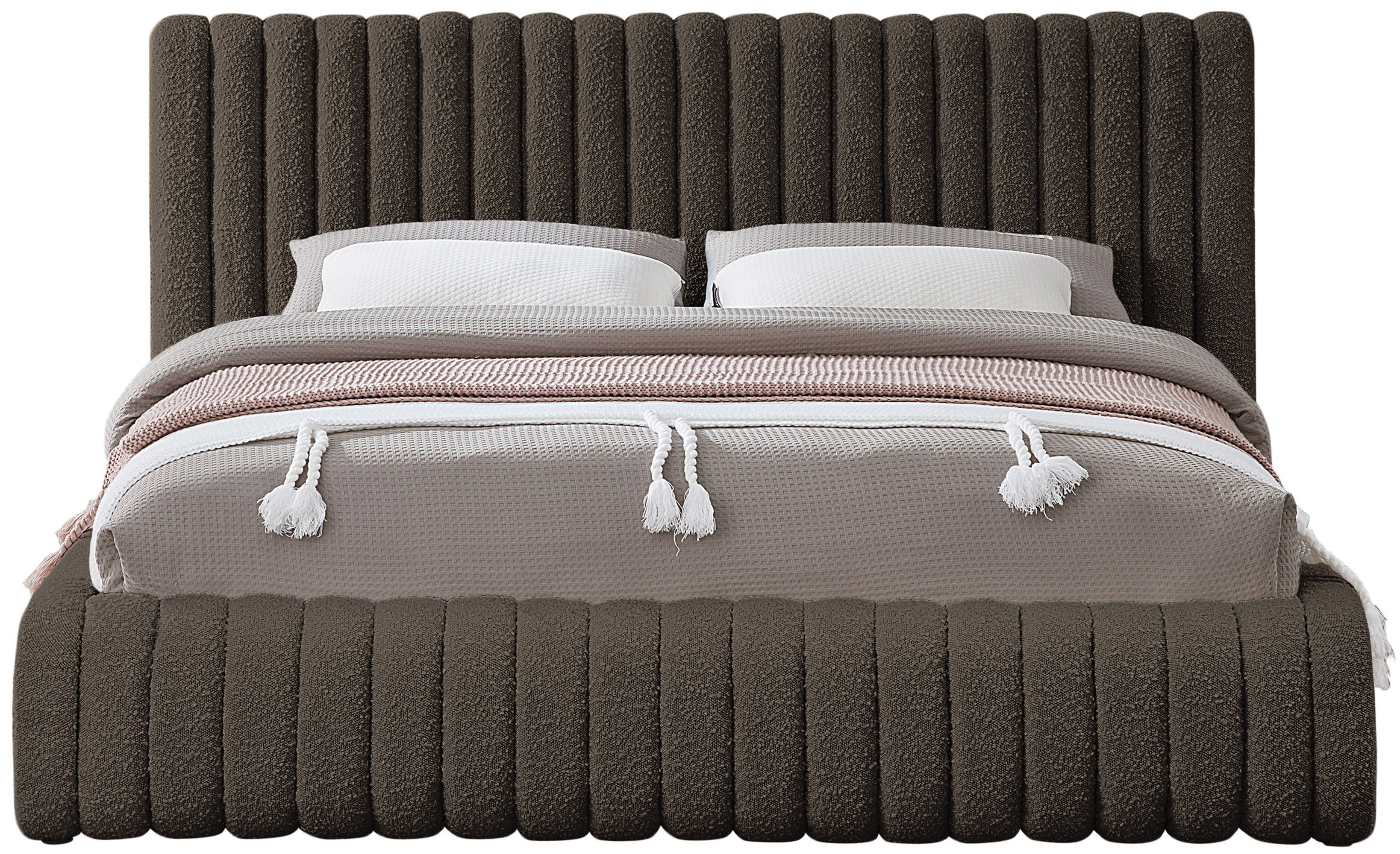 Nash - King Bed - Brown