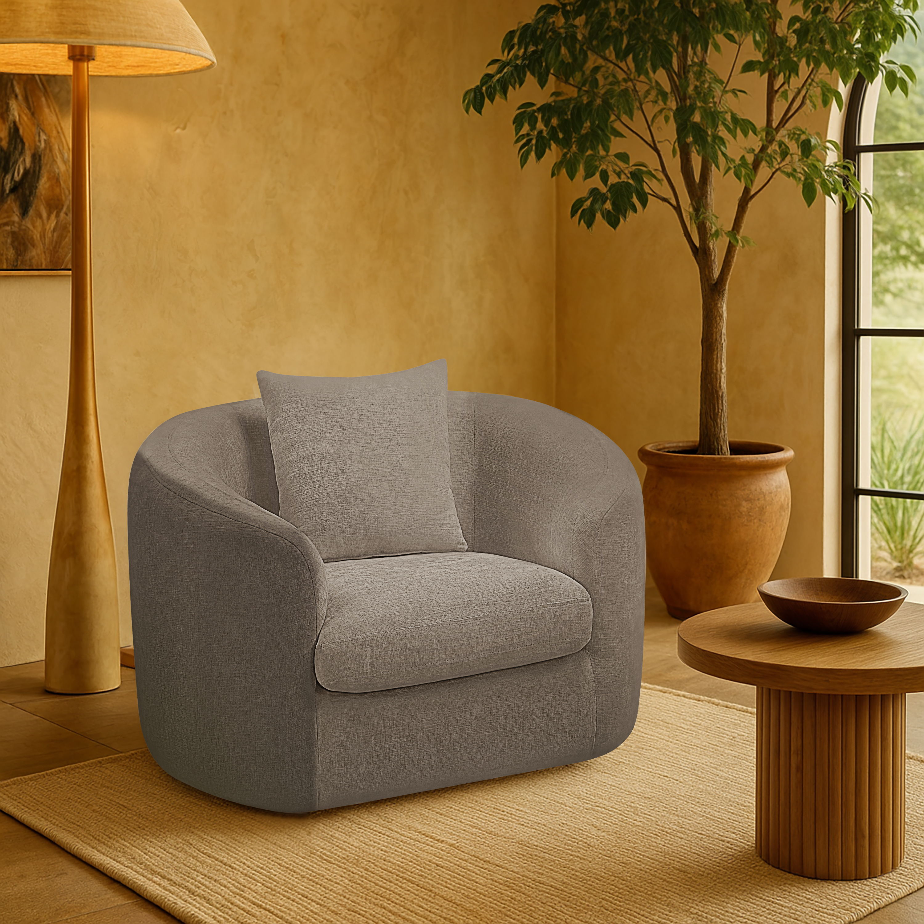 Penelope - Chair - Gray