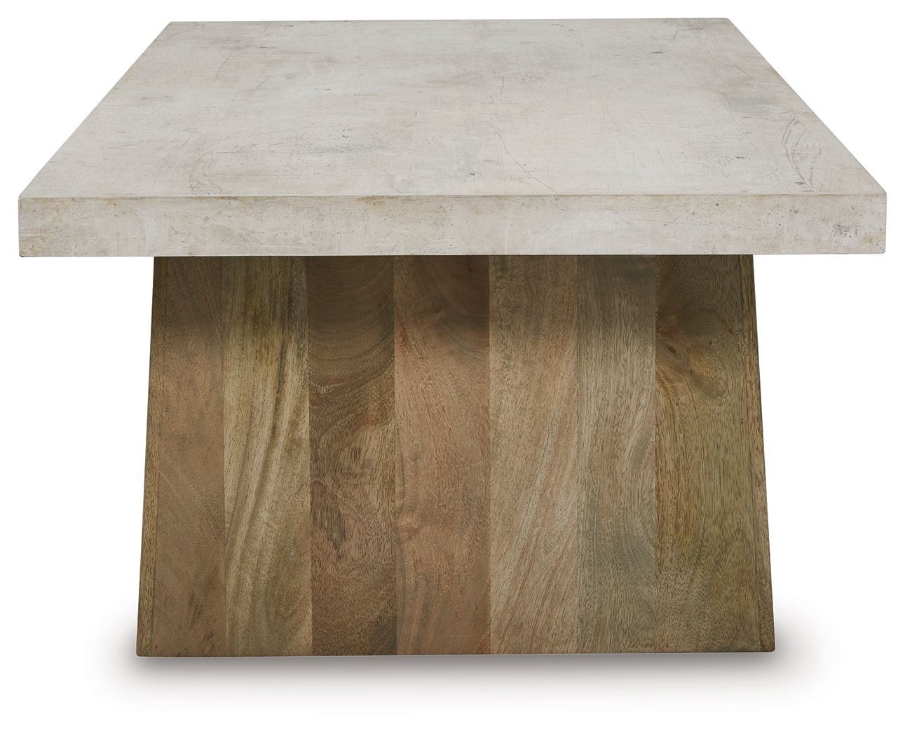 Ashley Furniture Brendalhouse - Rectangular Cocktail Table - Light Brown - Image 4