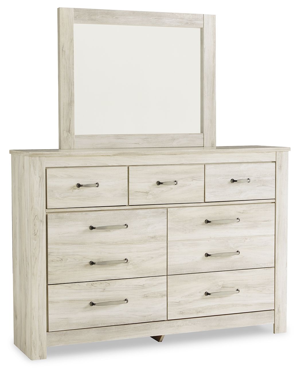 Bellaby - Dresser, Mirror - Whitewash