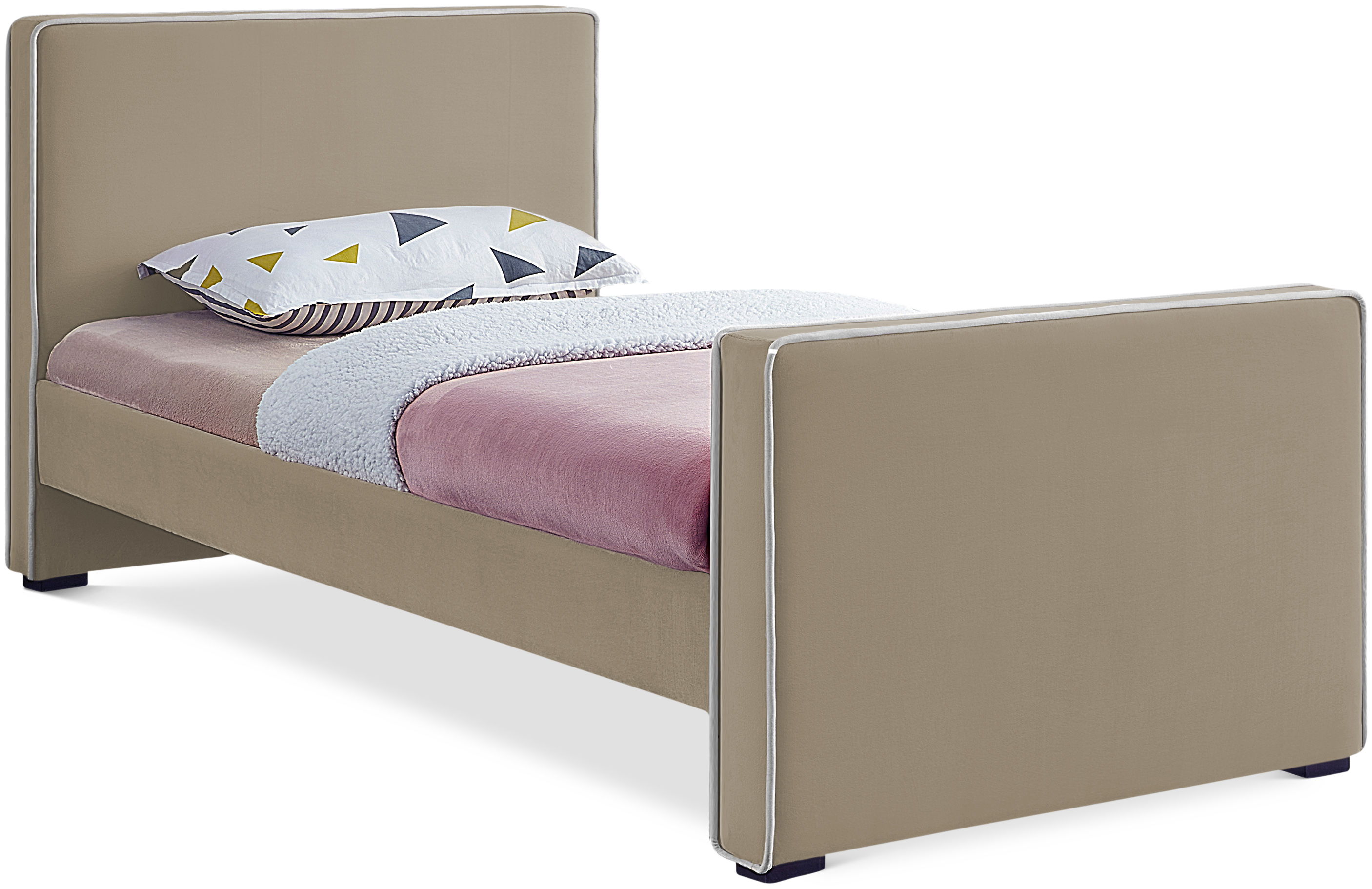 Dillard - Twin Bed - Beige