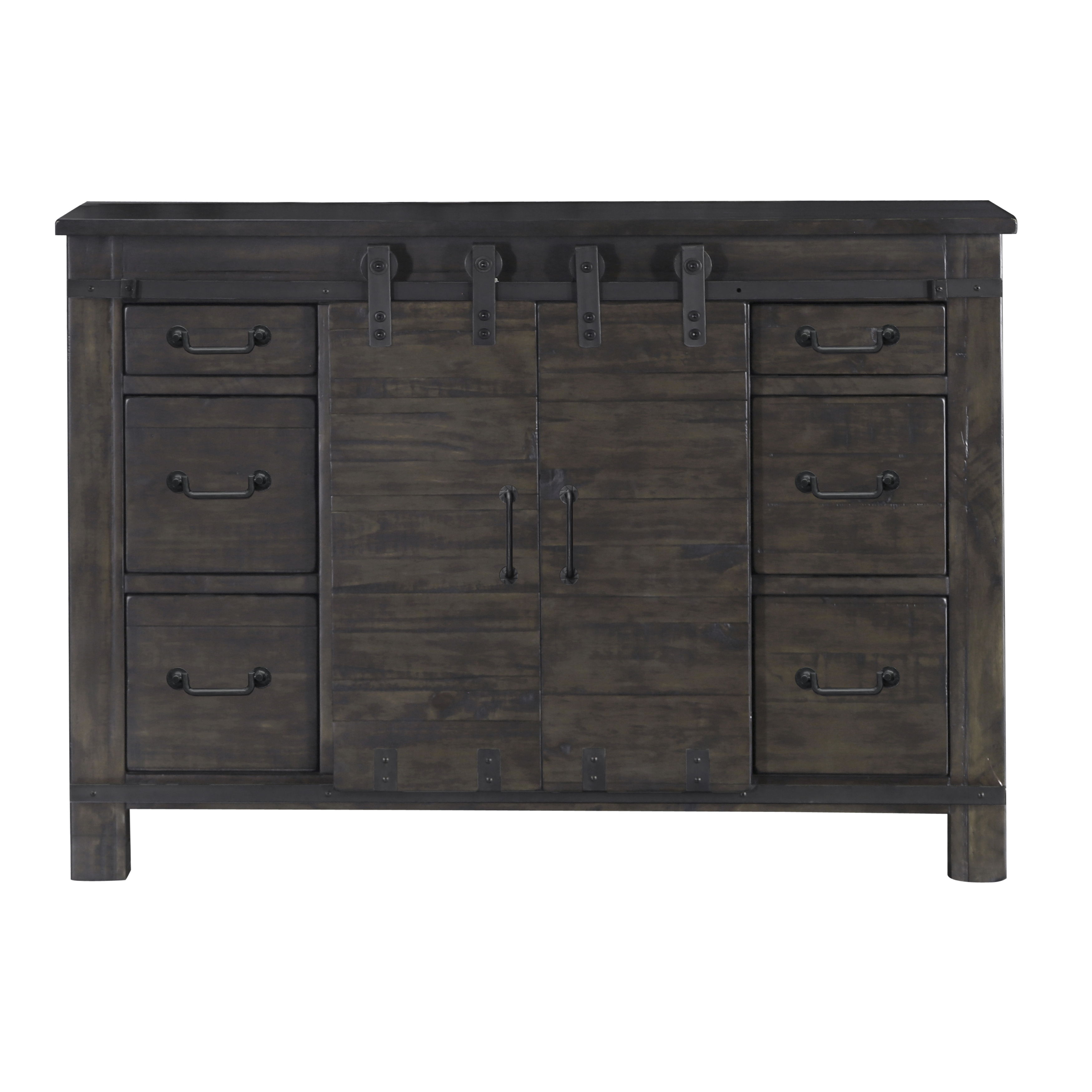 Abington - Media Chest - Weathered Charcoal Image