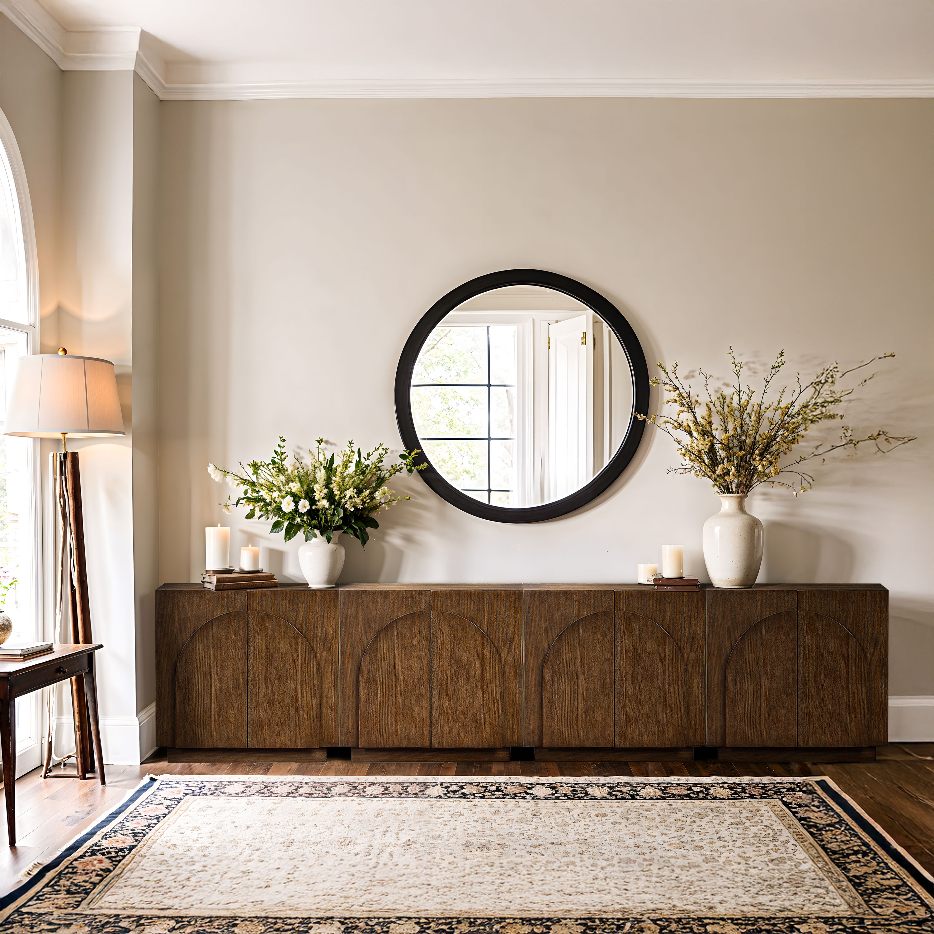 Navona - 4 Piece Sideboard / Buffet - Brown