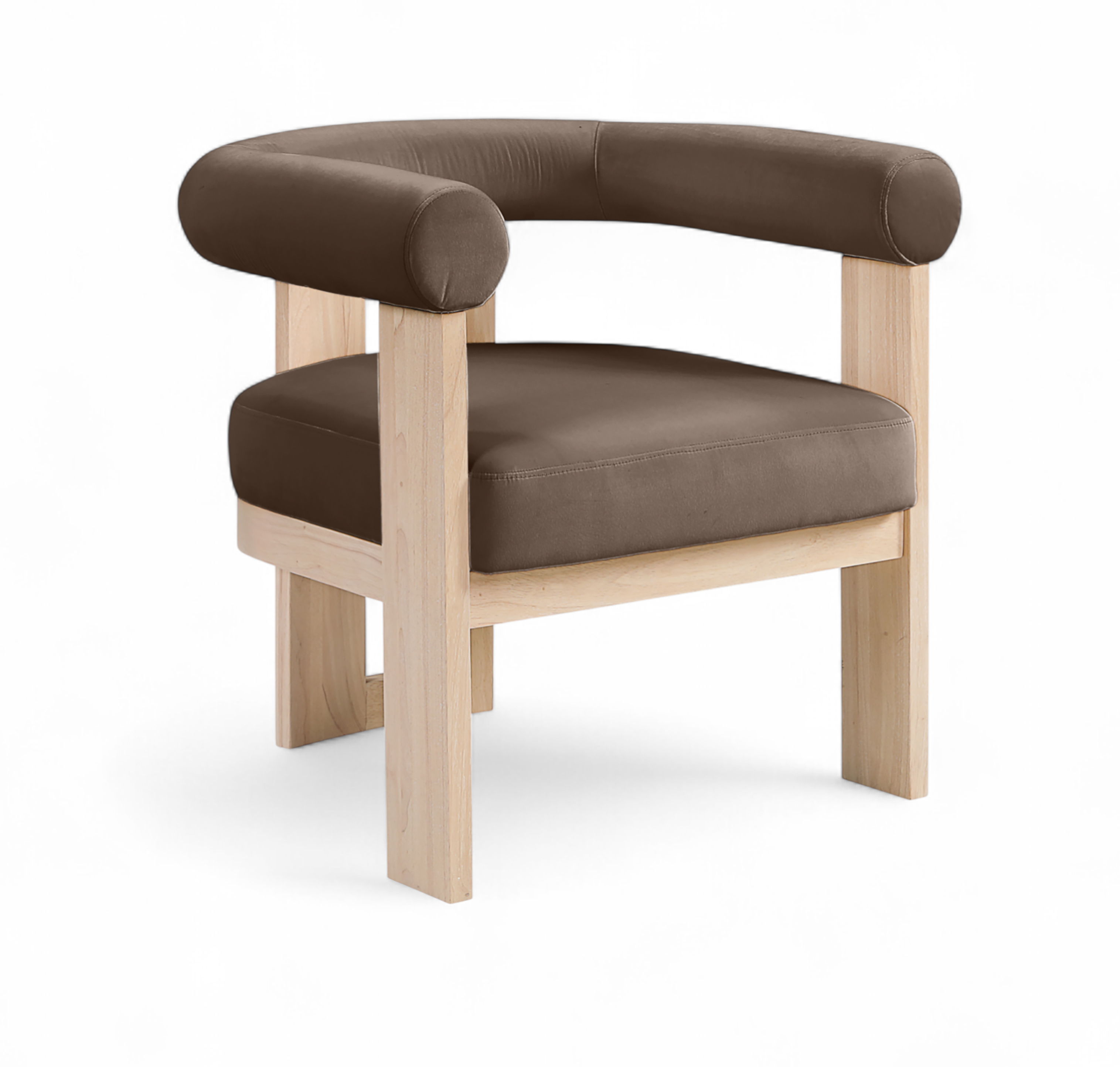 Arienzo - Performance Fabric Upholstered Accent Chair - Brown