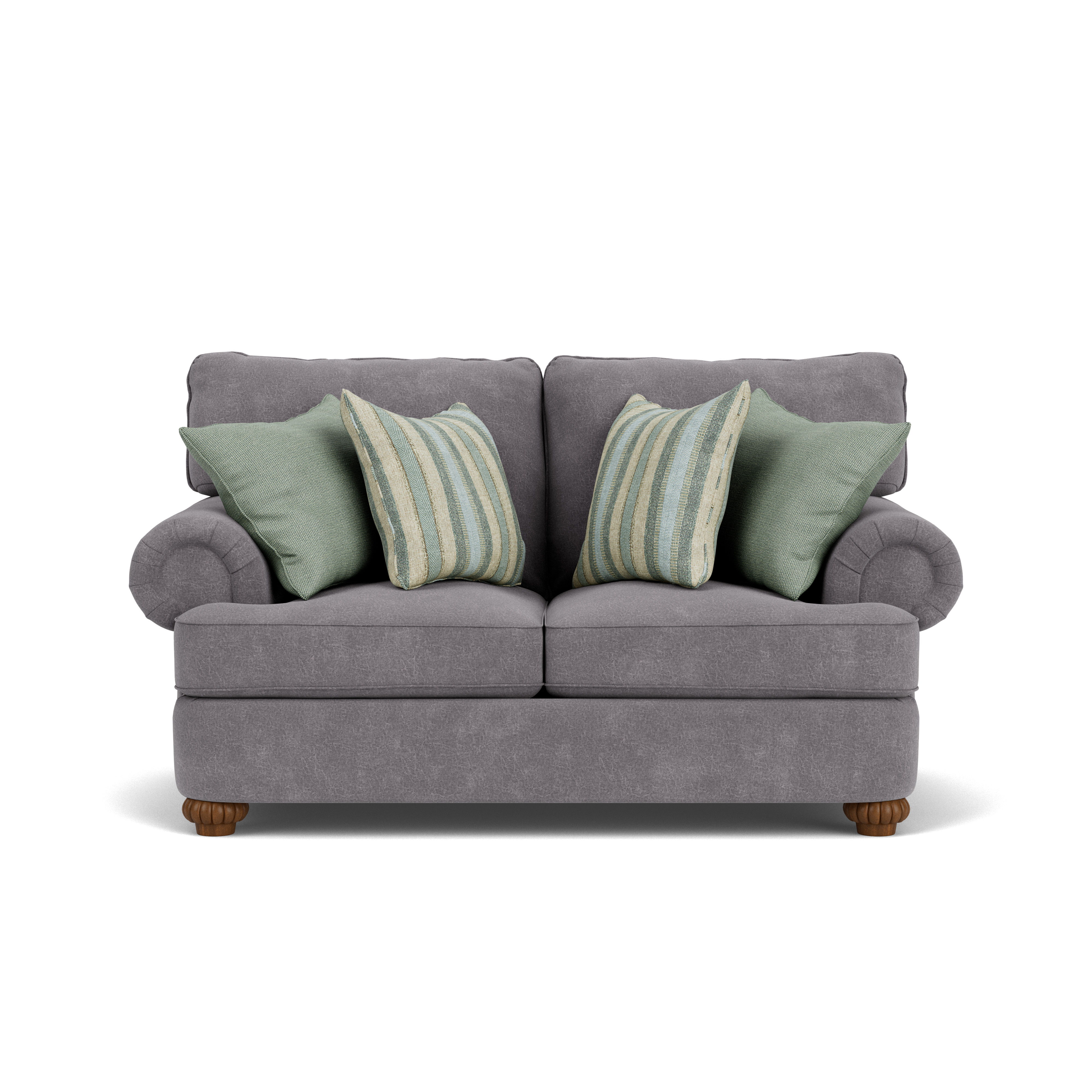 Patterson - Fabric Loveseat, light gray, view 4