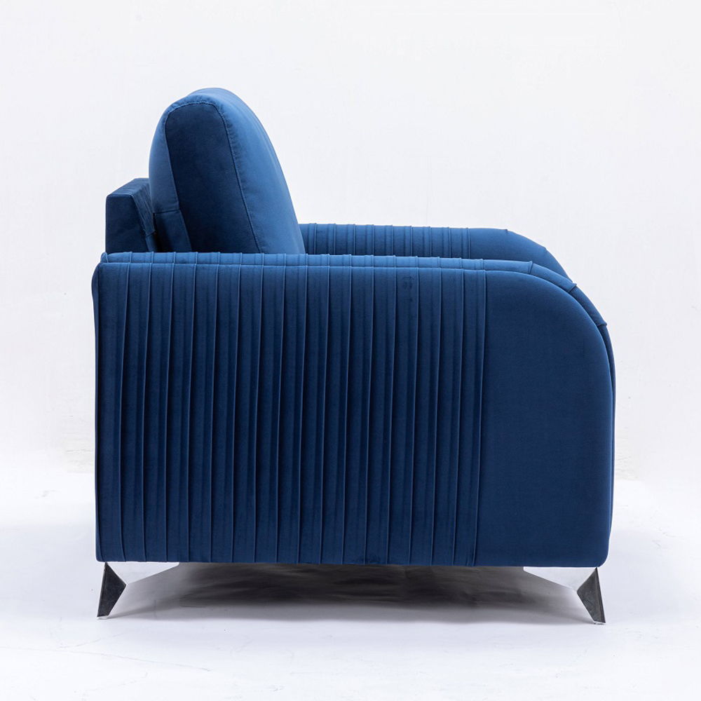 Wenona - Sofa - Blue Velvet, blue, view 3