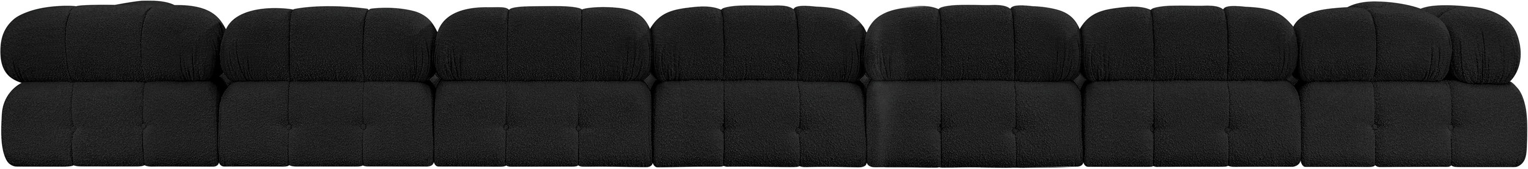 Ames - 9 Piece Modular Sectional - Black